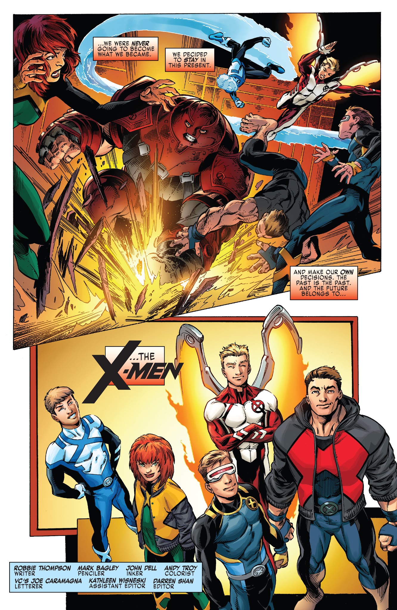 Read online X-Men: Blue comic -  Issue #13 - 23