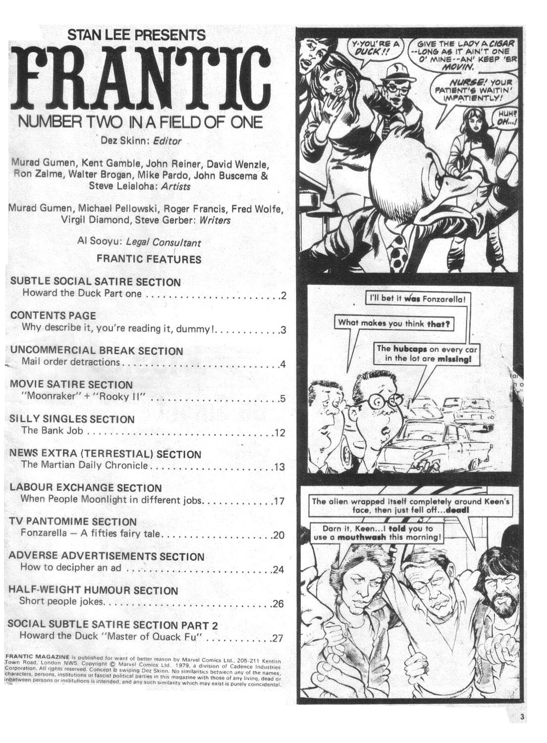 Read online Frantic comic -  Issue #3 - 3