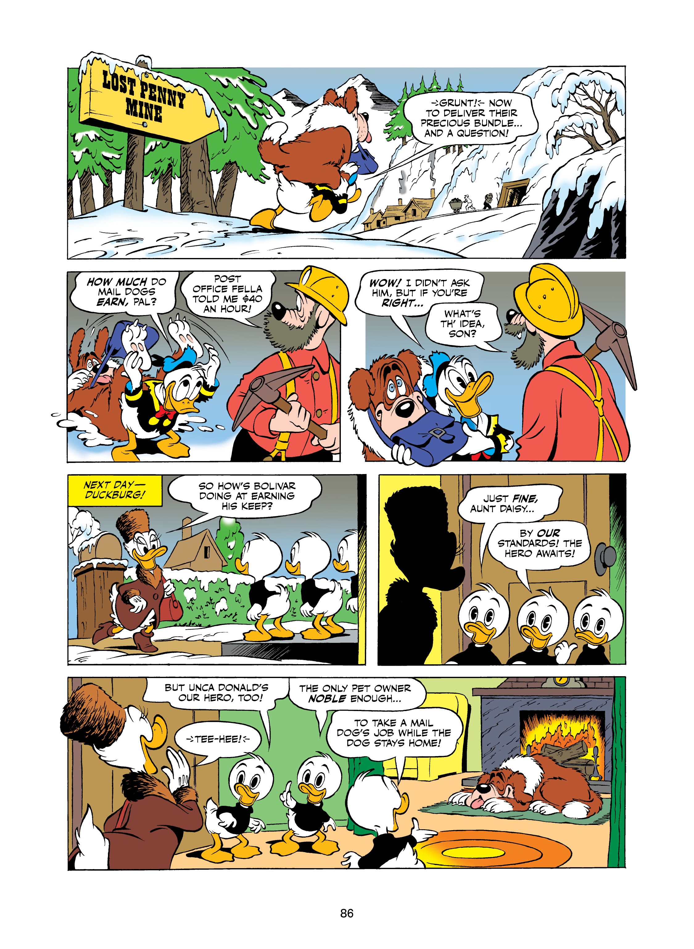 Read online Walt Disney's Uncle Scrooge & Donald Duck: Bear Mountain Tales comic -  Issue # TPB (Part 1) - 86
