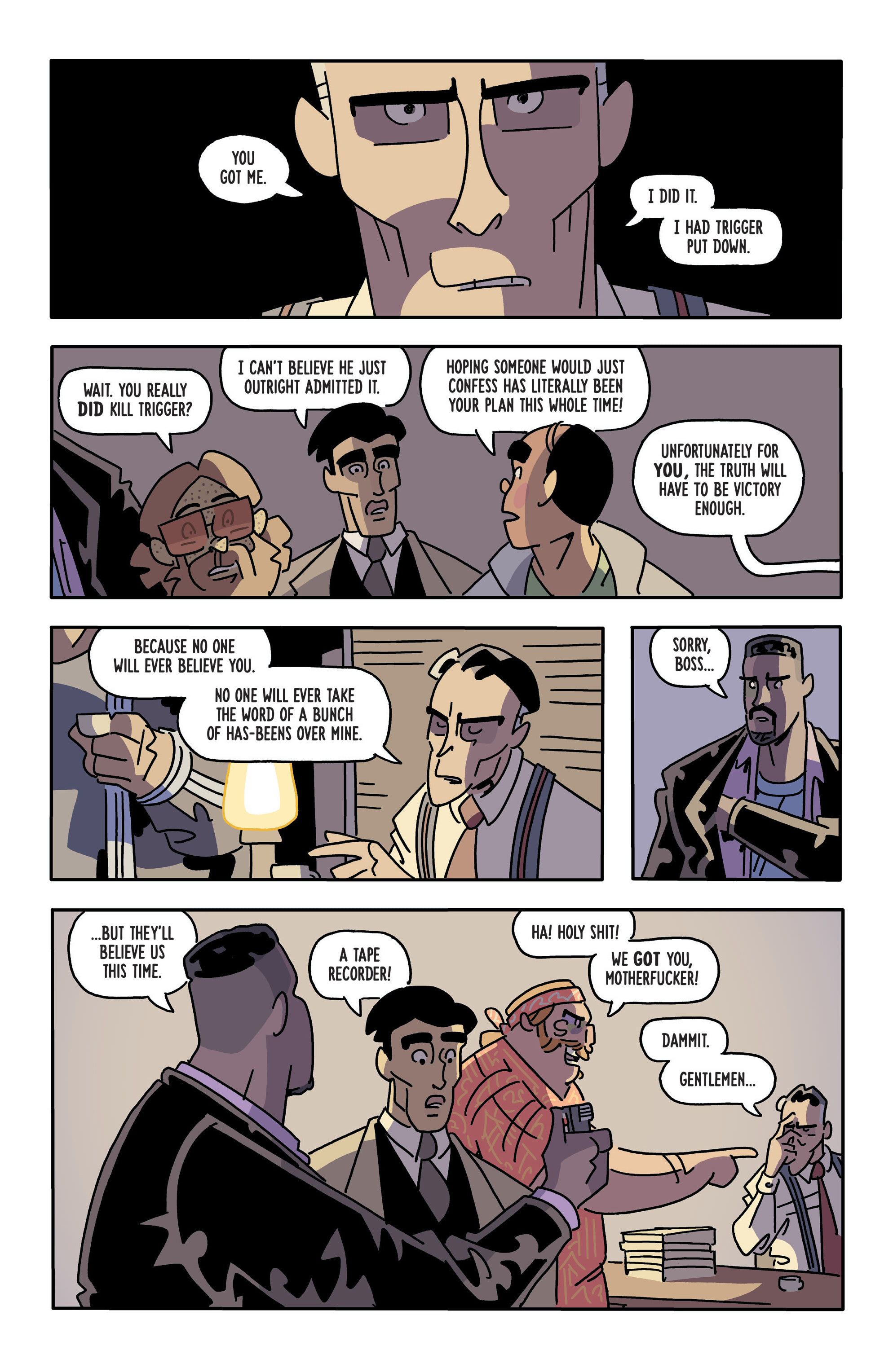 Read online The Six Sidekicks of Trigger Keaton comic -  Issue #6 - 8
