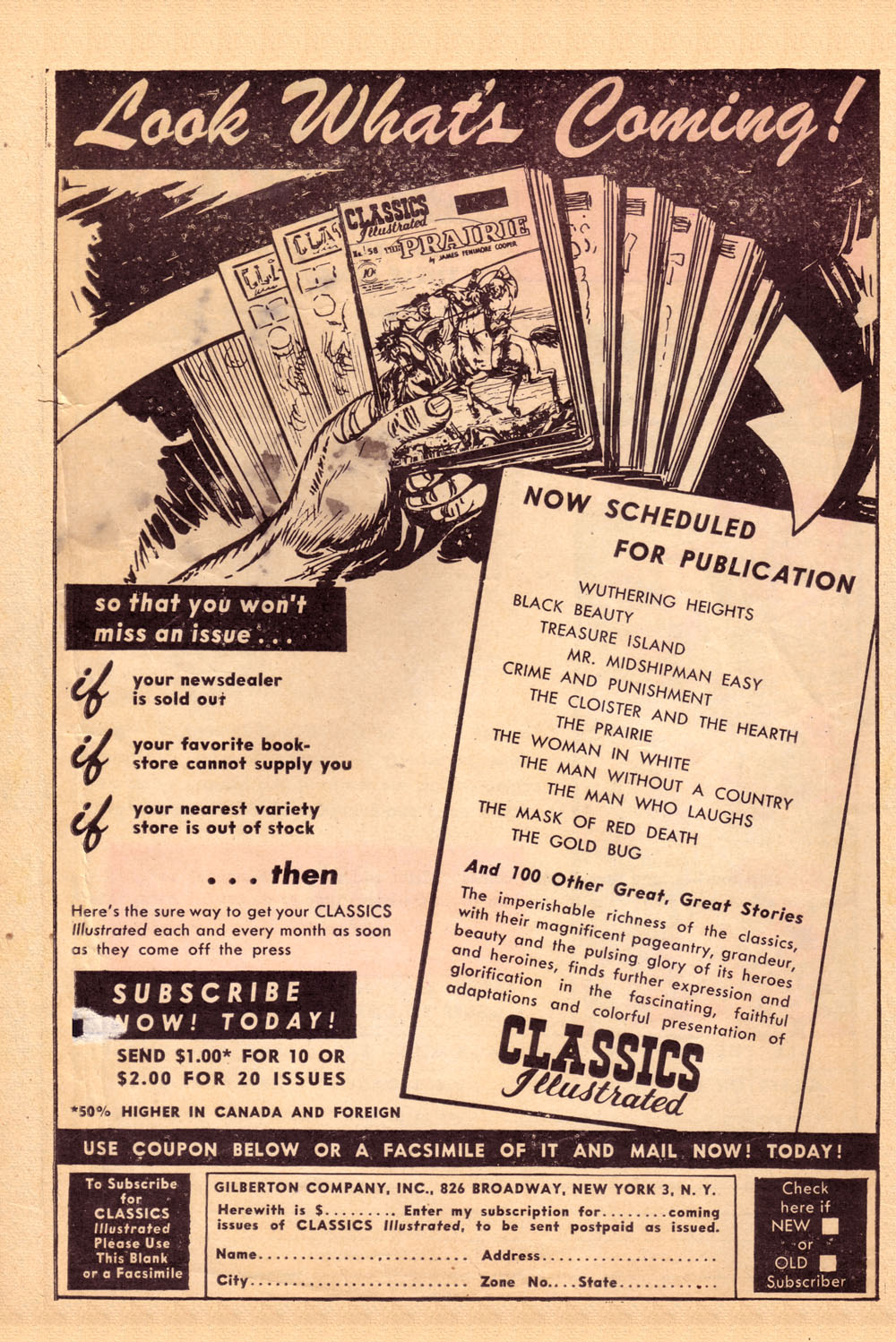 Read online Classics Illustrated comic -  Issue #56 - 51