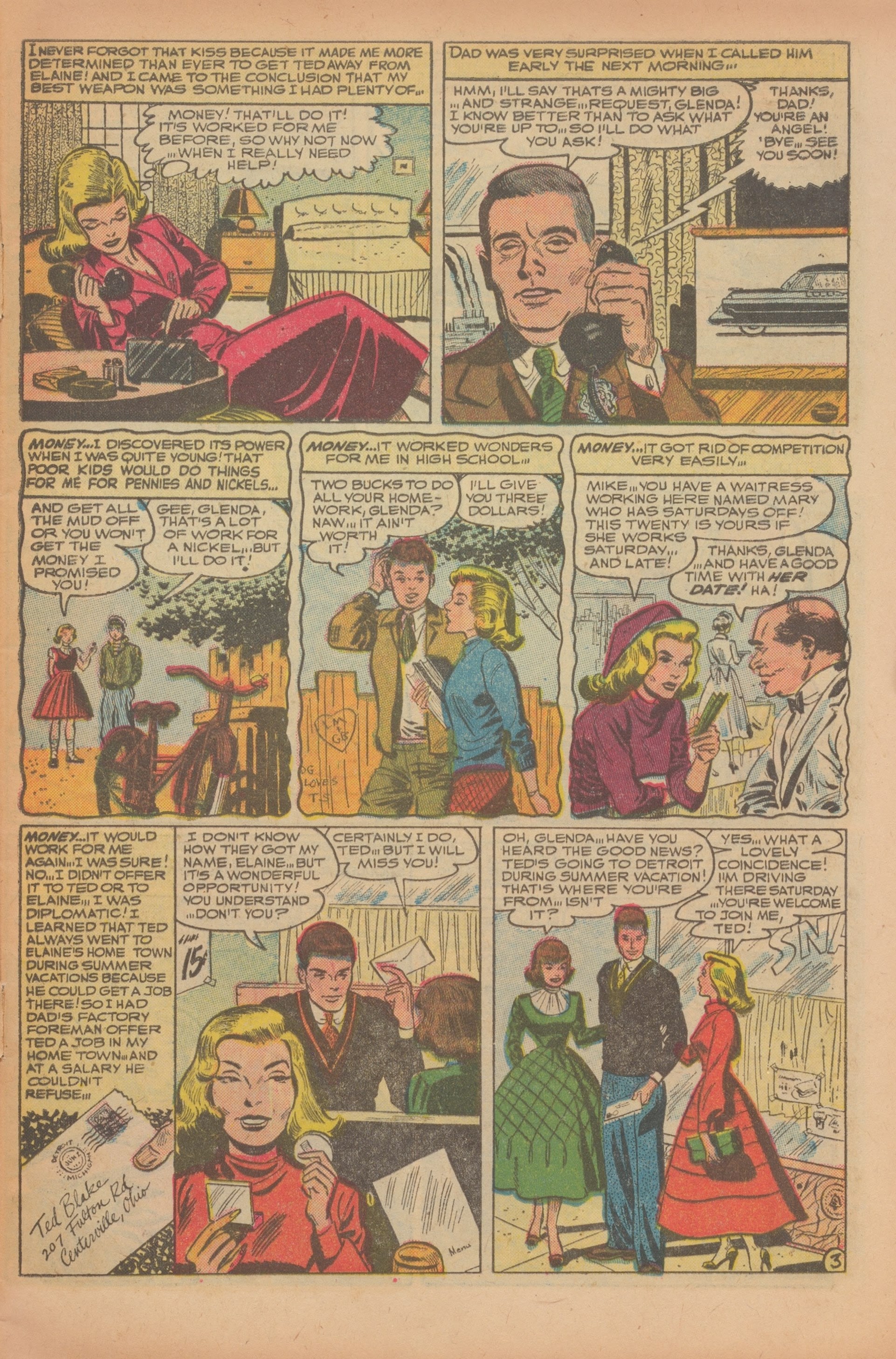 Read online Love Romances comic -  Issue #37 - 5