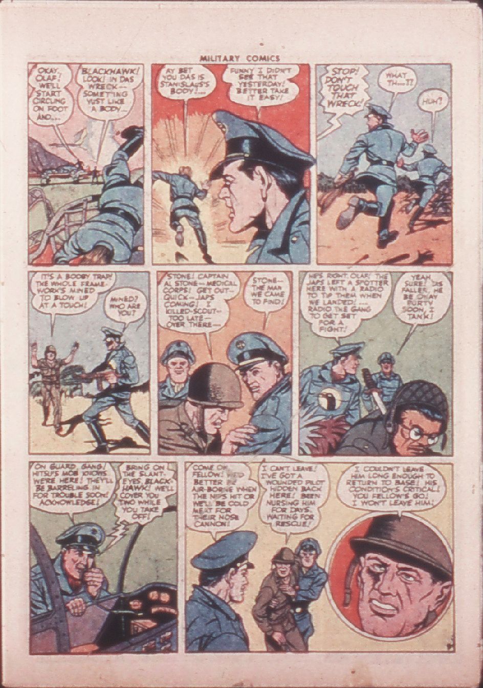 Read online Military Comics comic -  Issue #32 - 11
