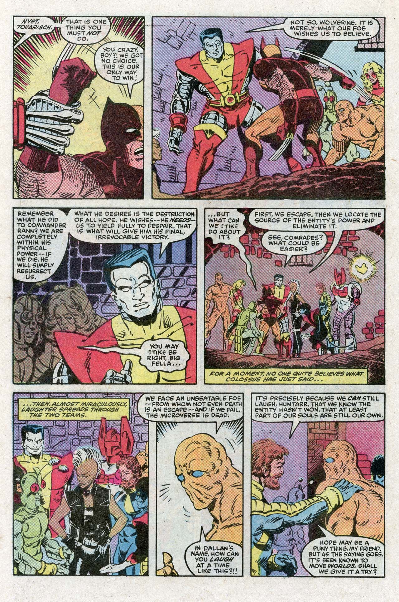 Read online The X-Men and the Micronauts comic -  Issue #3 - 21
