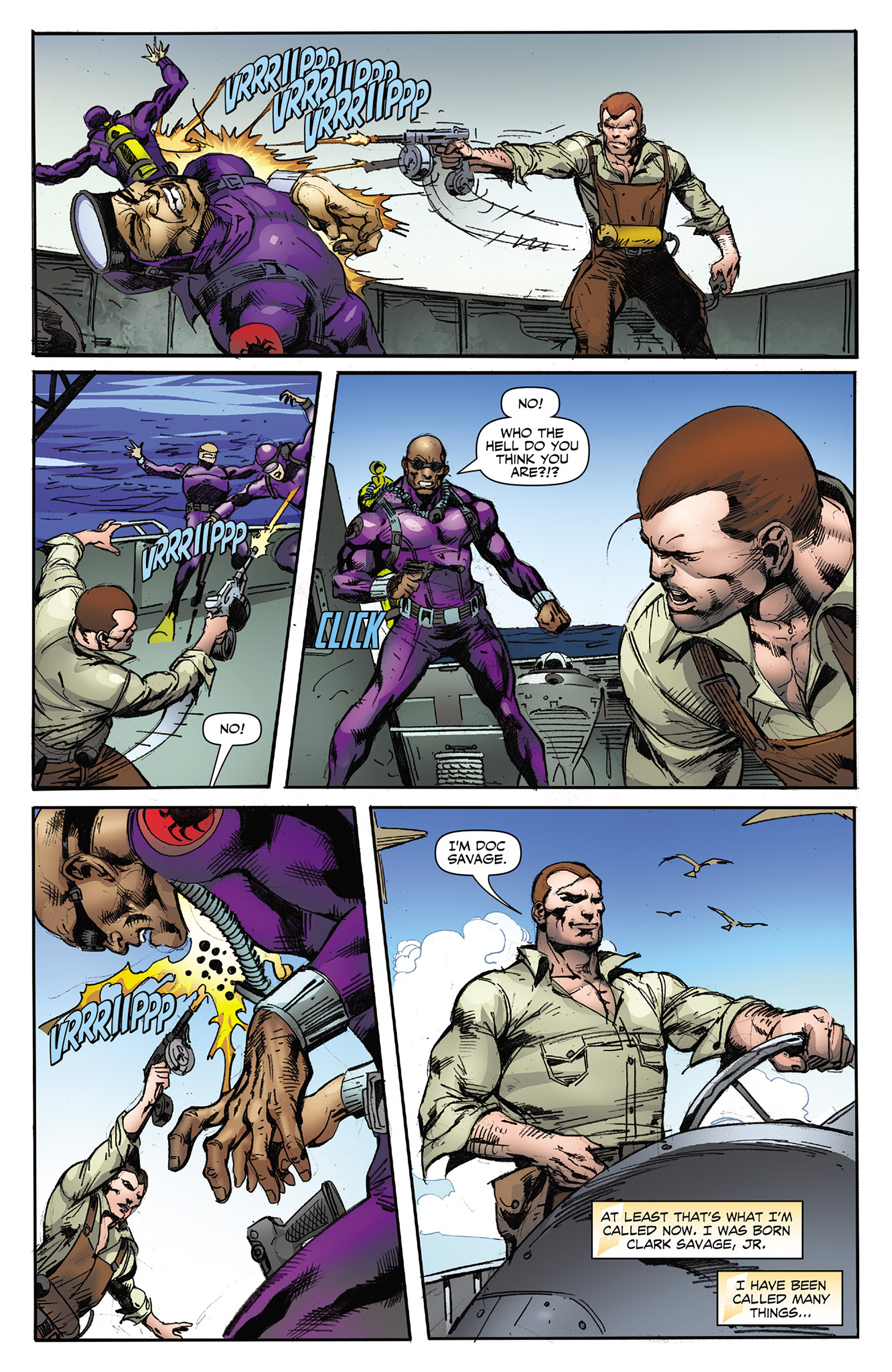 Read online Doc Savage (2013) comic -  Issue # _Annual - 8