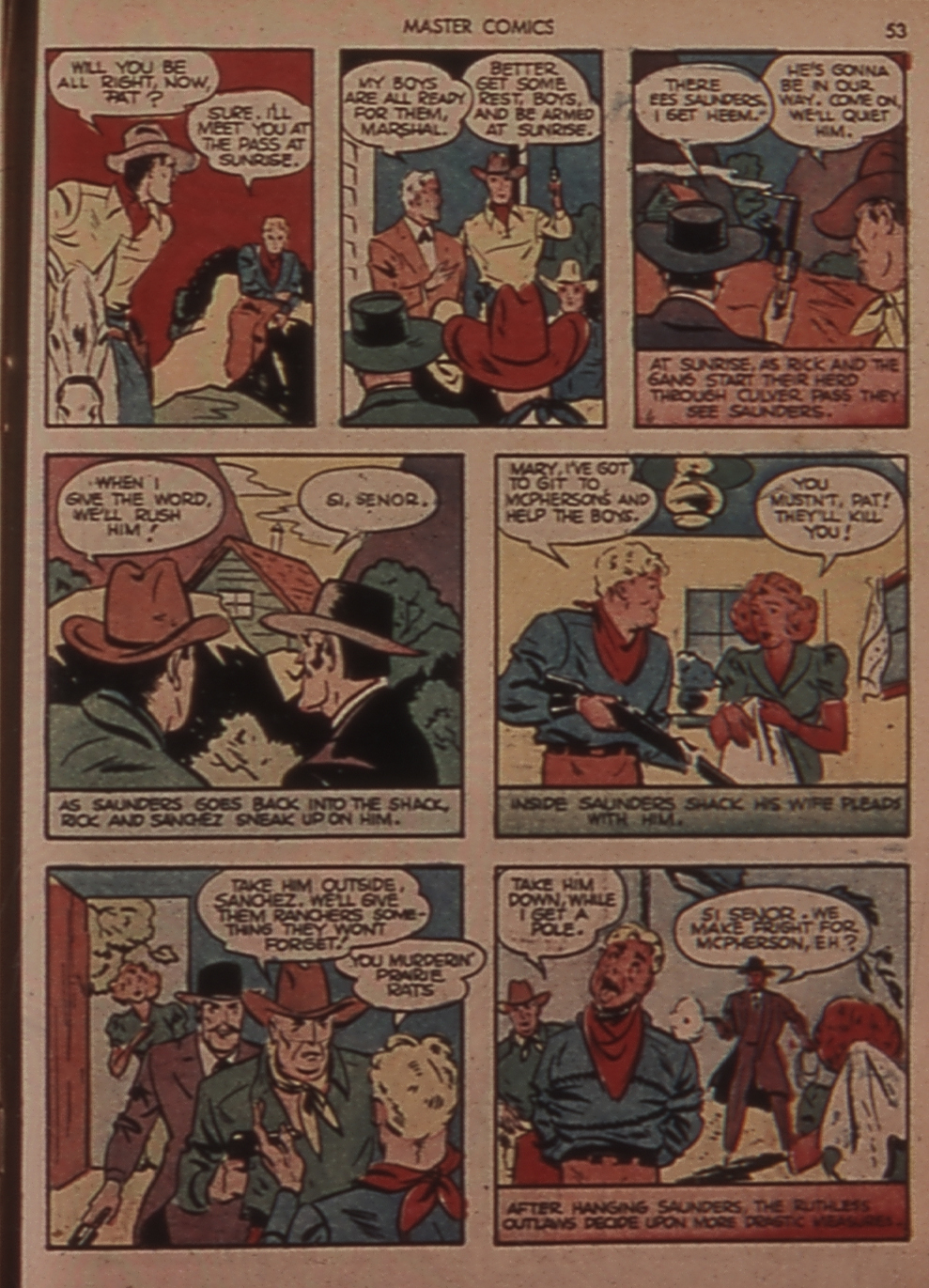 Read online Master Comics comic -  Issue #9 - 55