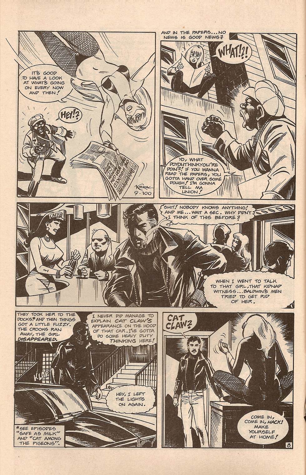 Read online Cat Claw comic -  Issue #4 - 10