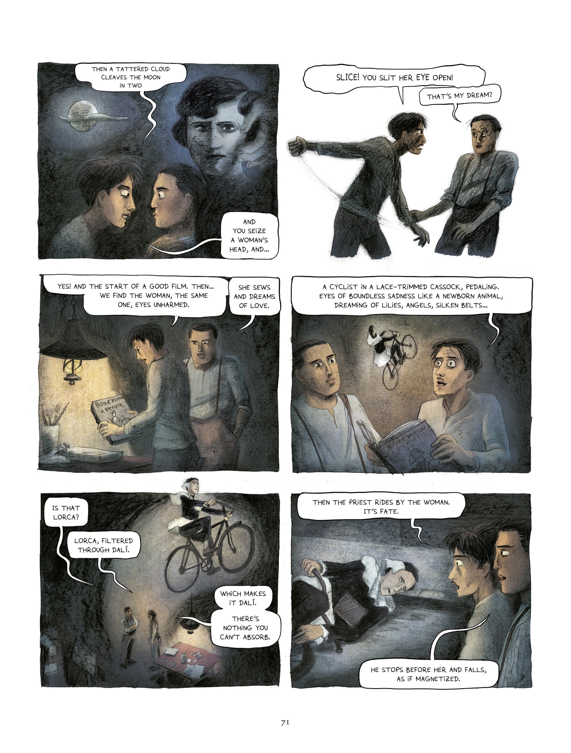 Read online Dalí: Before Gala comic -  Issue # TPB - 73