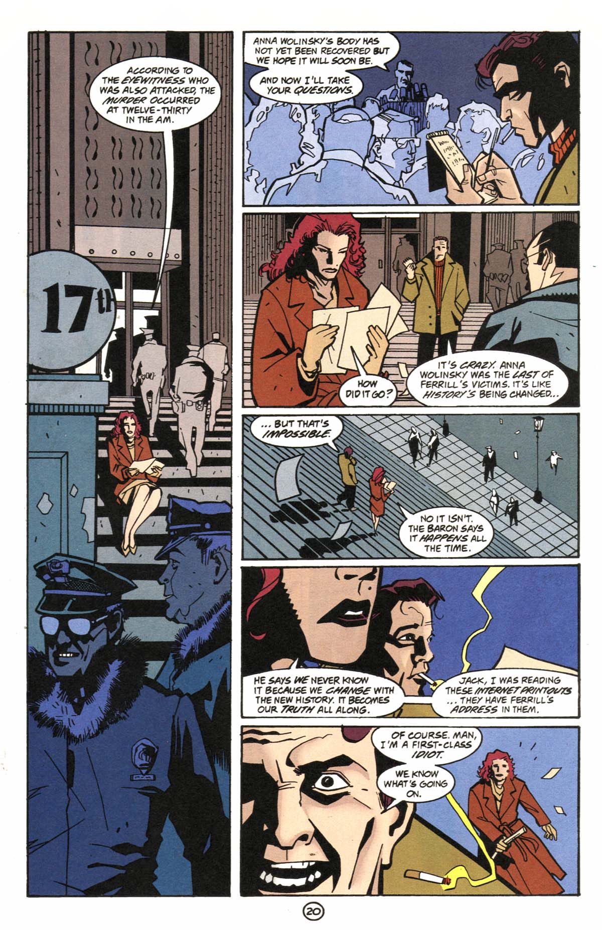 Read online Night Force comic -  Issue #6 - 21