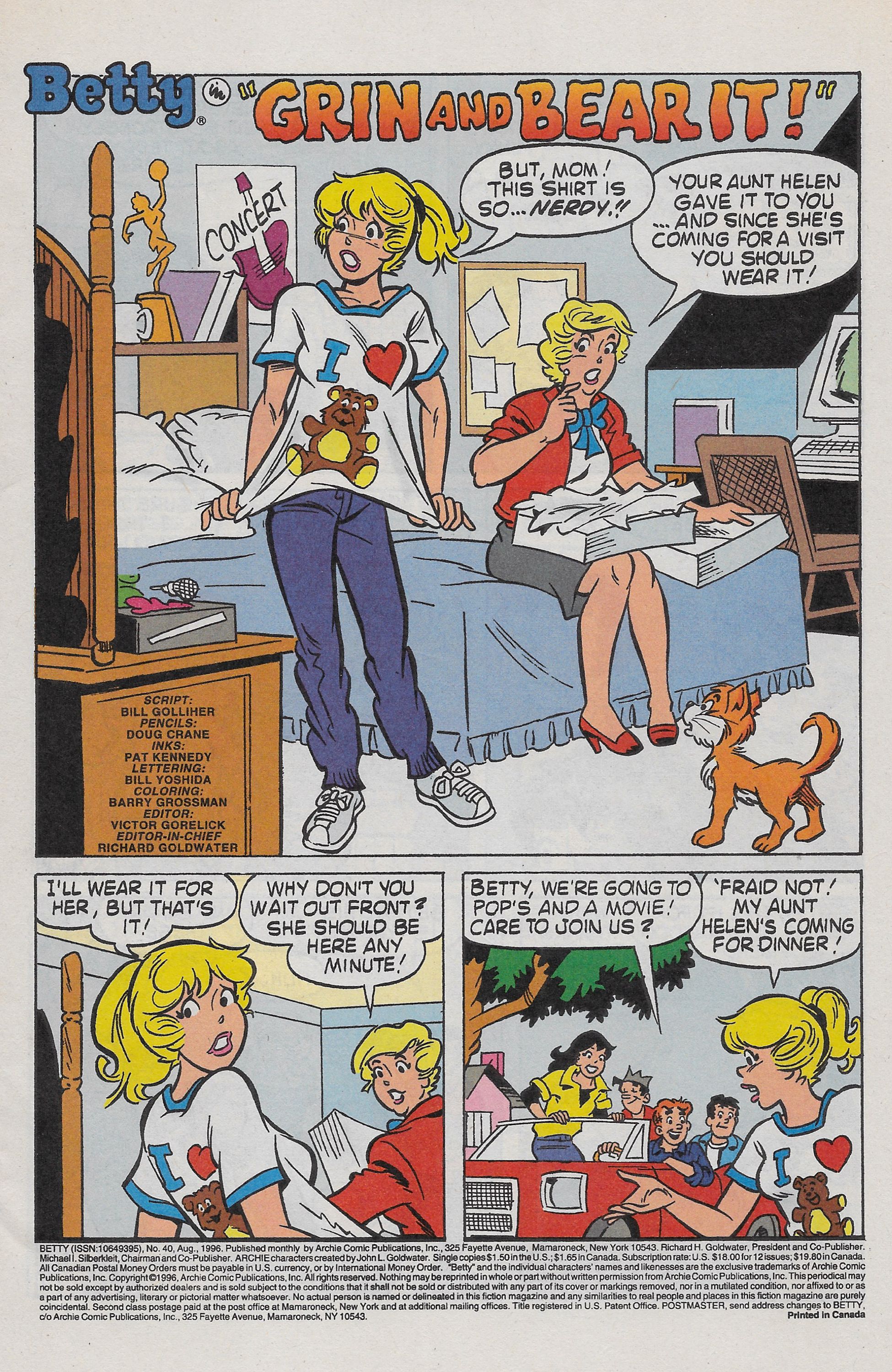 Read online Betty comic -  Issue #40 - 3