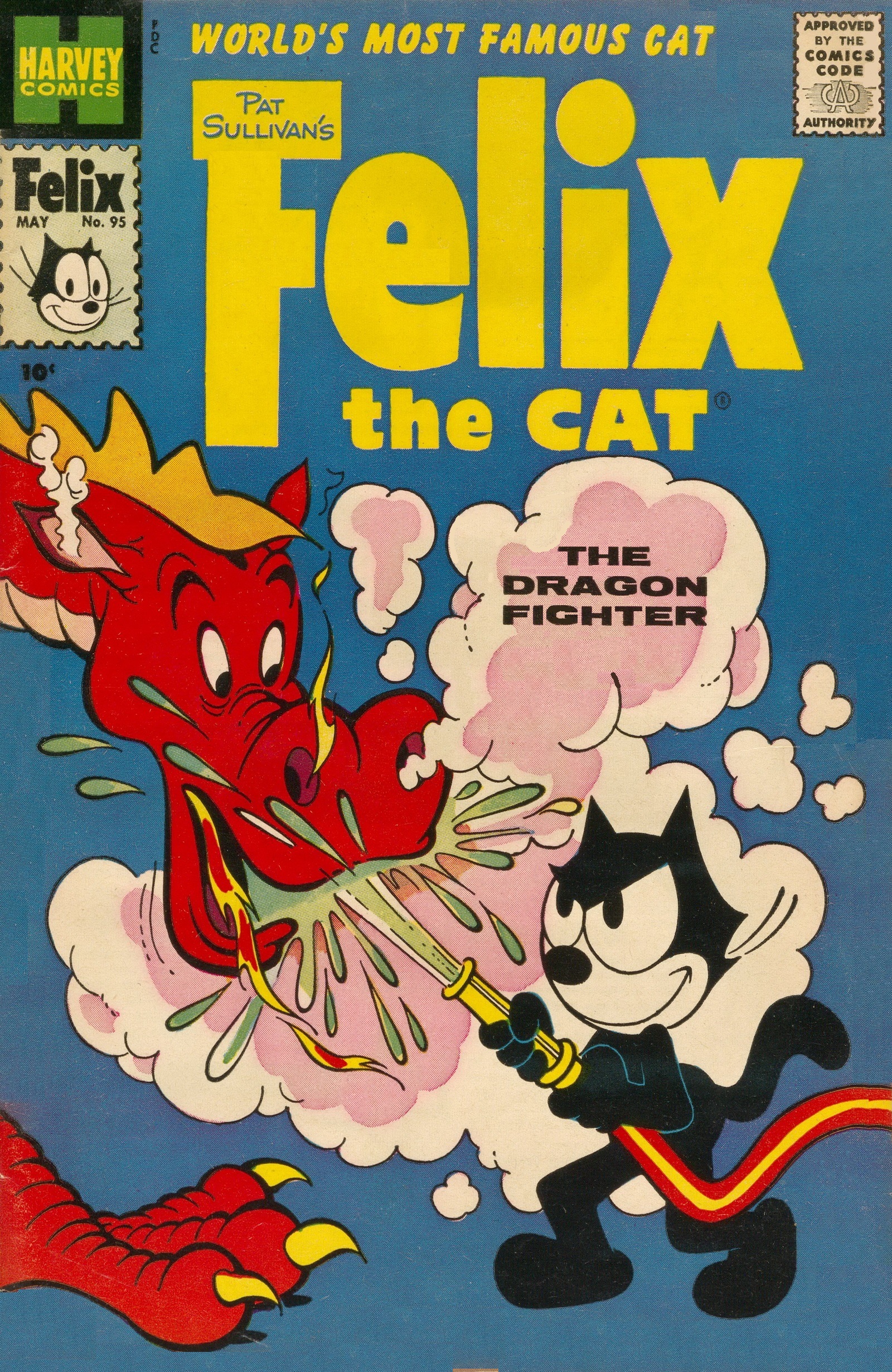 Read online Felix the Cat (1955) comic -  Issue #95 - 1
