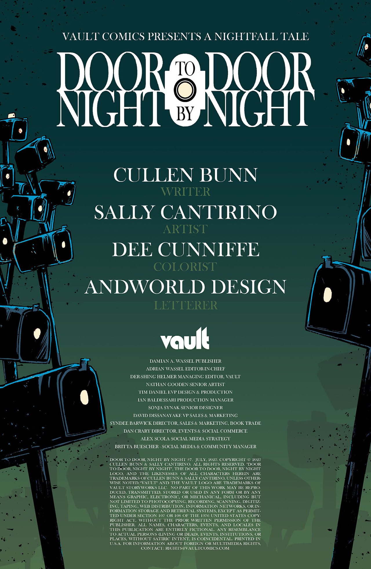 Read online Door to Door, Night by Night comic -  Issue #7 - 2