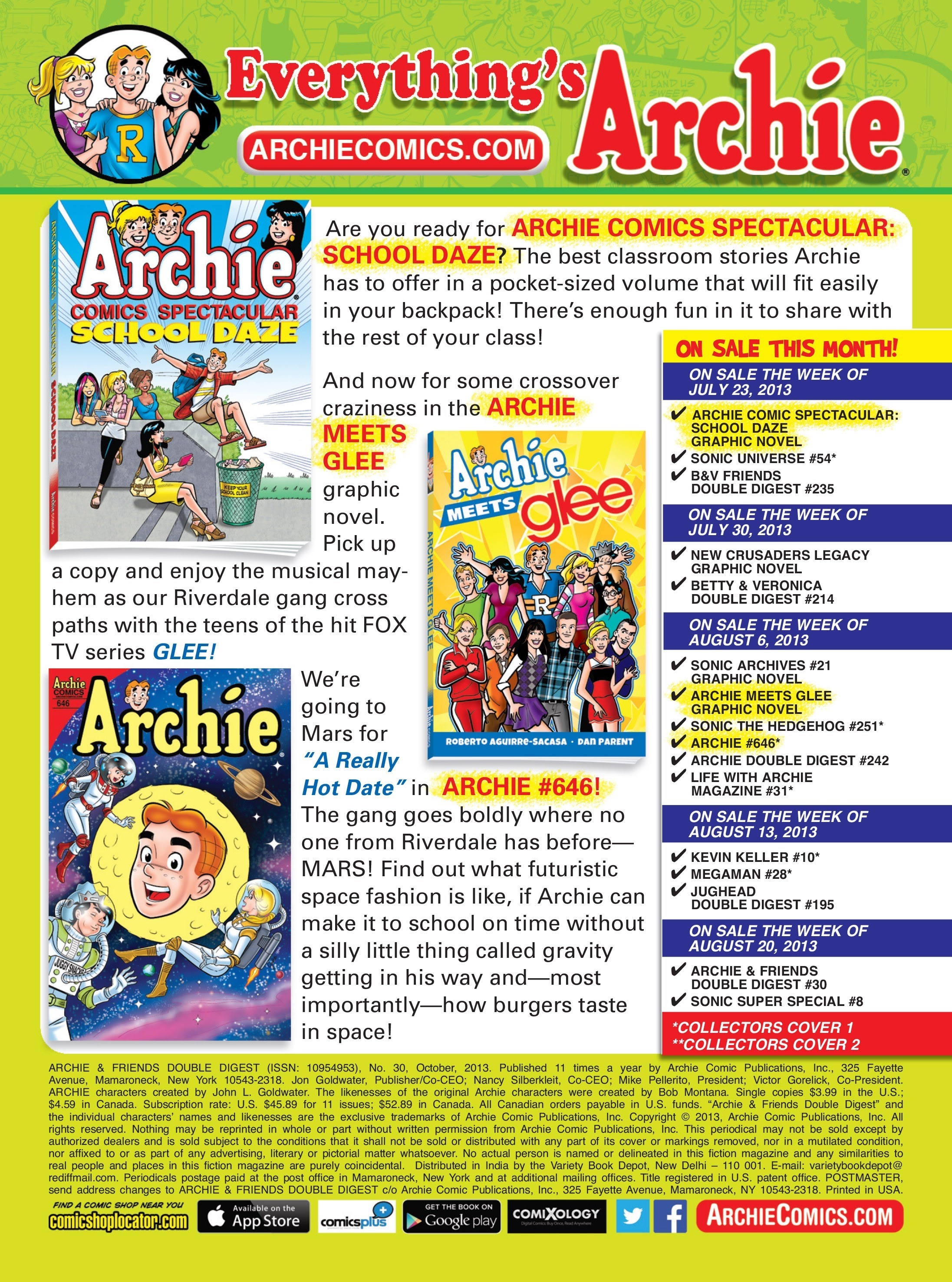 Read online Archie & Friends Double Digest comic -  Issue #30 - 155