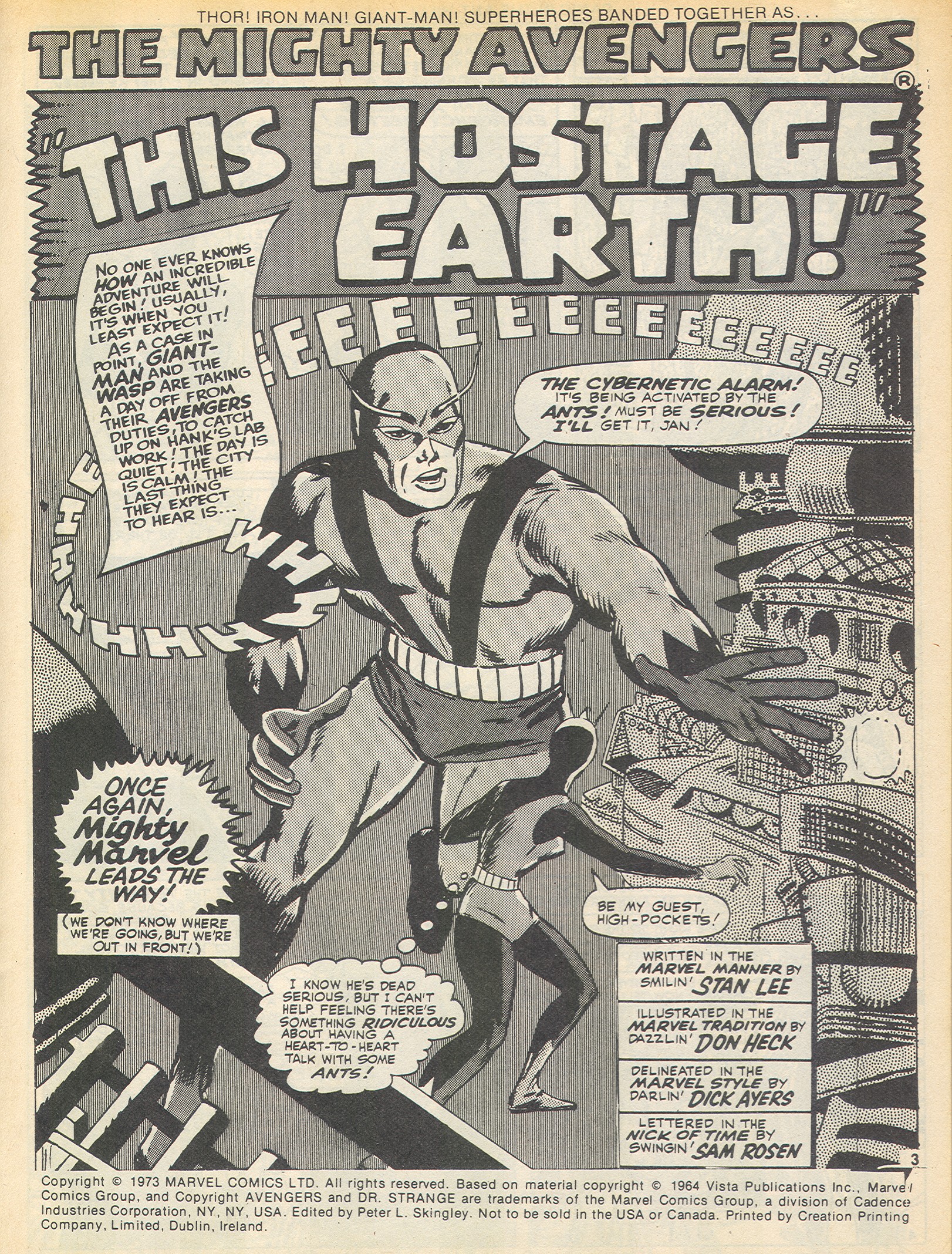 Read online The Avengers (1973) comic -  Issue #9 - 3