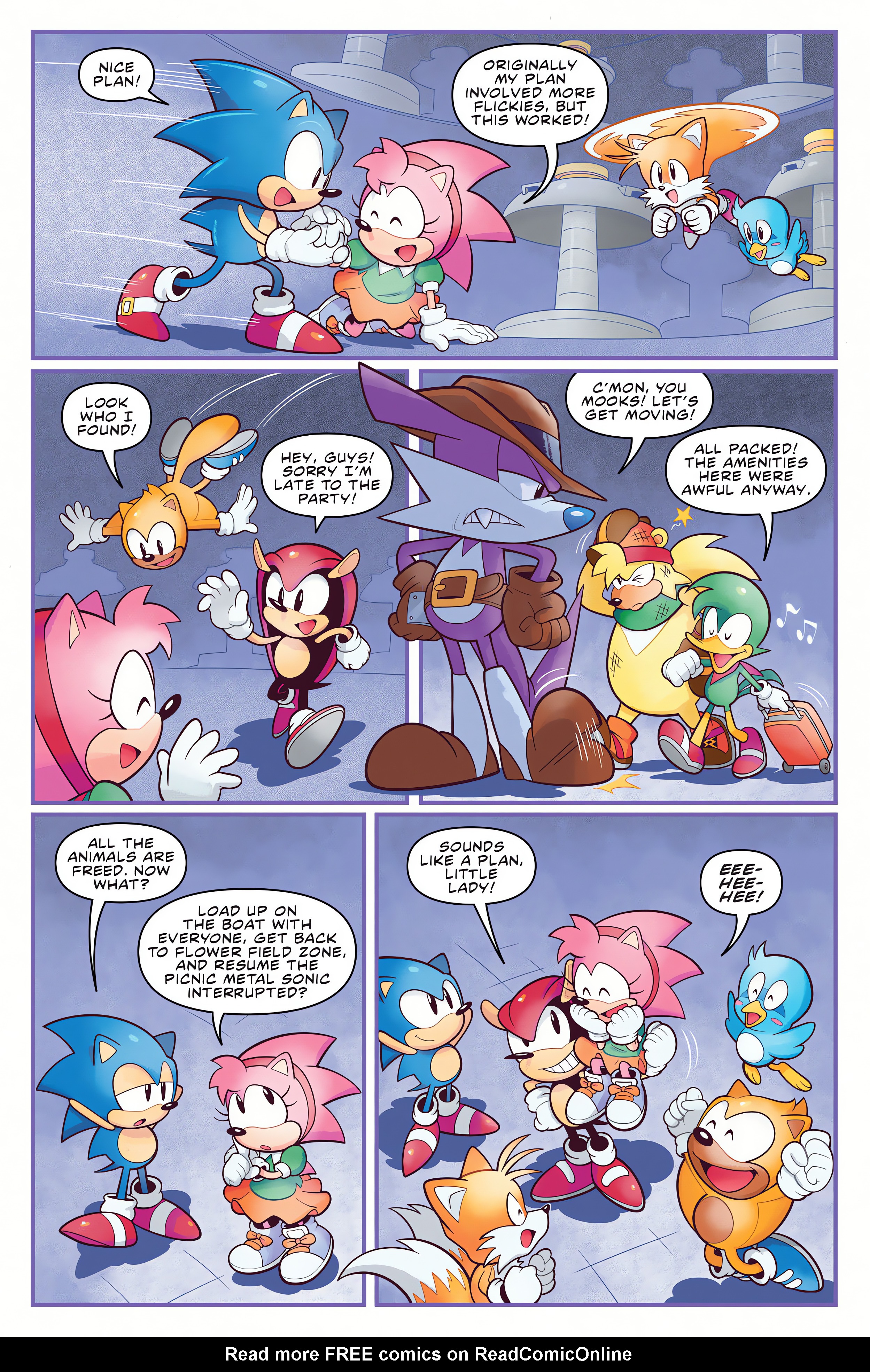 Read online Sonic the Hedgehog: Amy's 30th Anniversary Special comic -  Issue # Full - 30