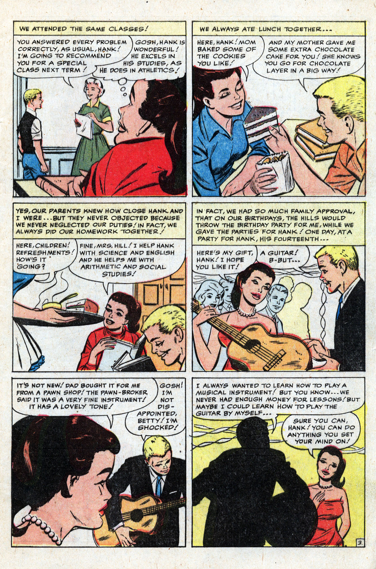 Read online Teen-Age Romance comic -  Issue #81 - 5