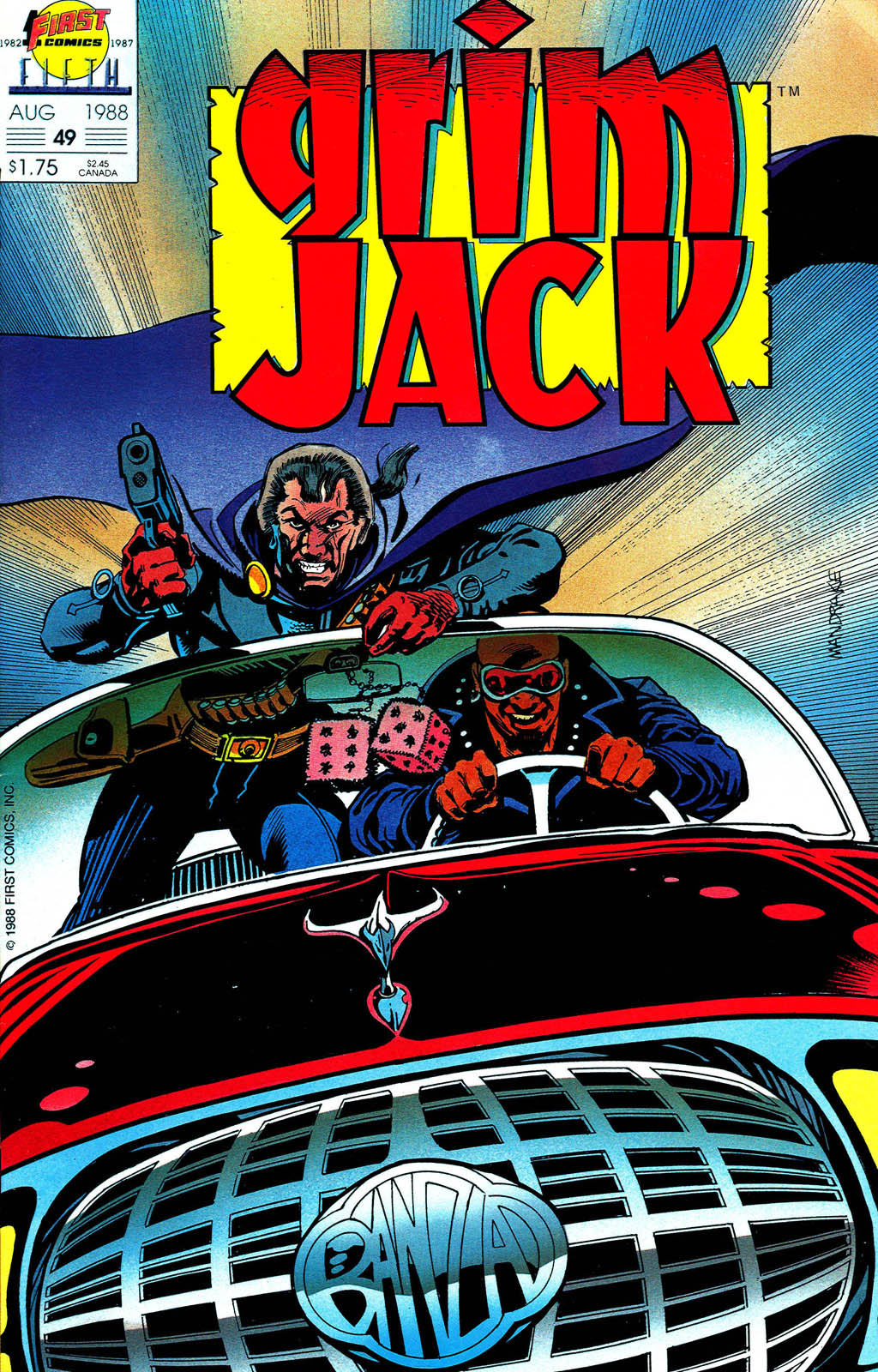 Read online Grimjack comic -  Issue #49 - 1