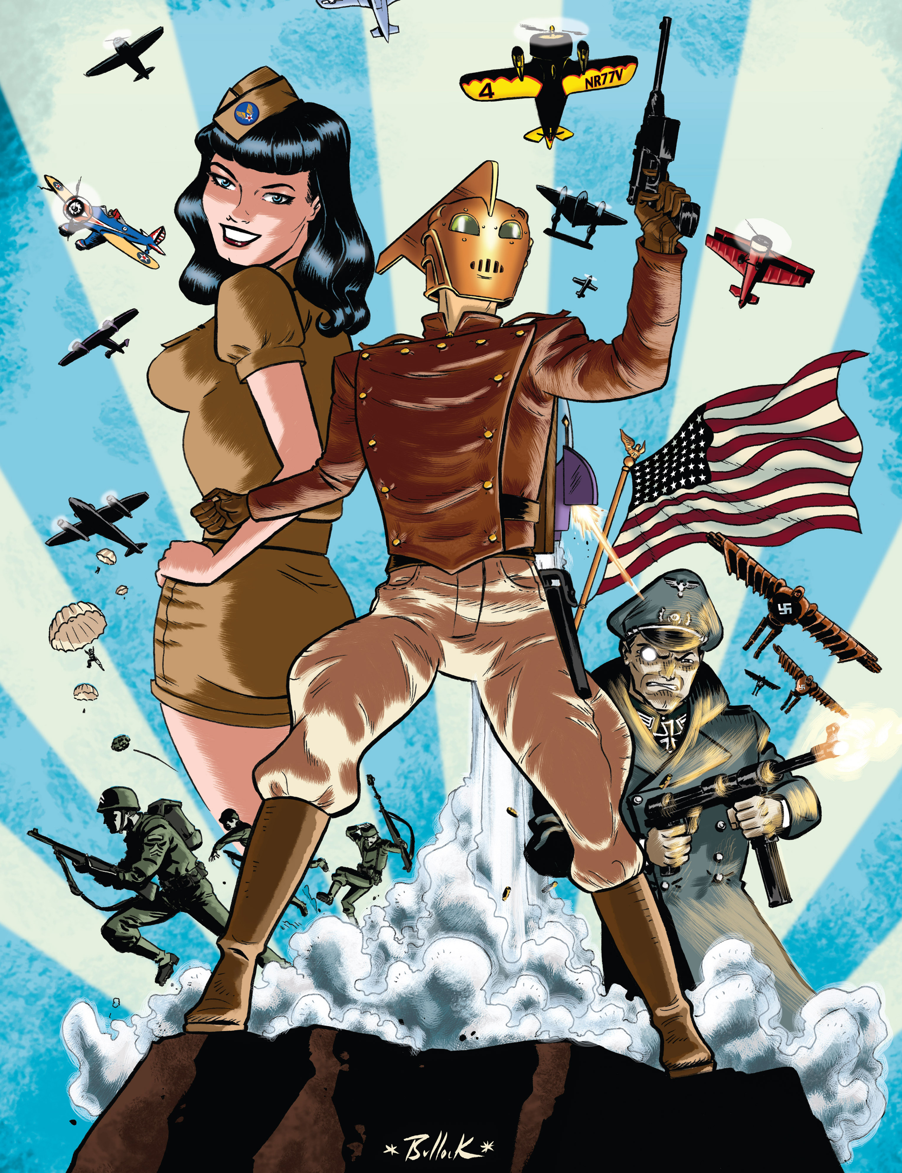 Read online The Rocketeer at War comic -  Issue #1 - 22