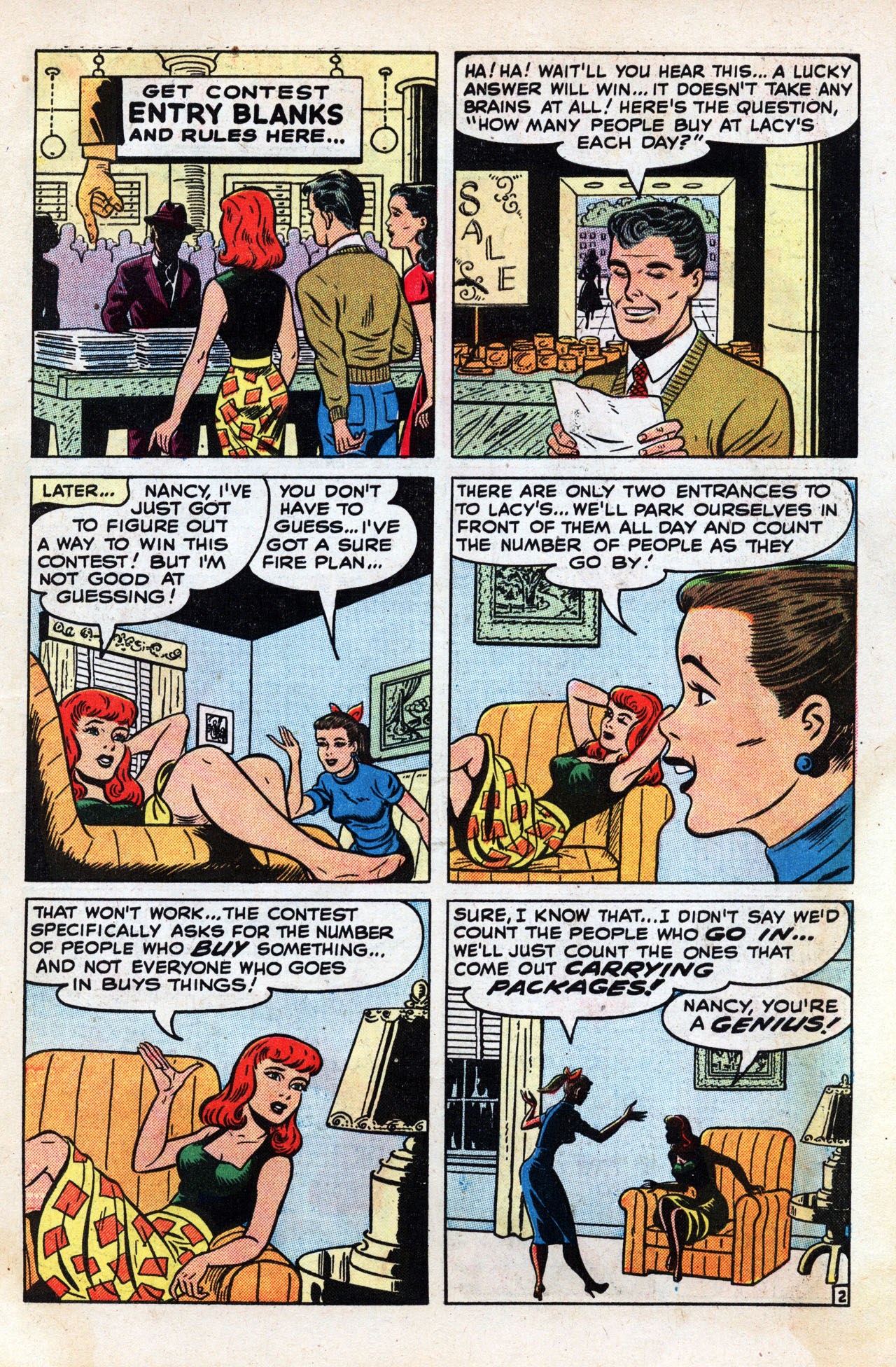 Read online Patsy and Hedy comic -  Issue #17 - 27