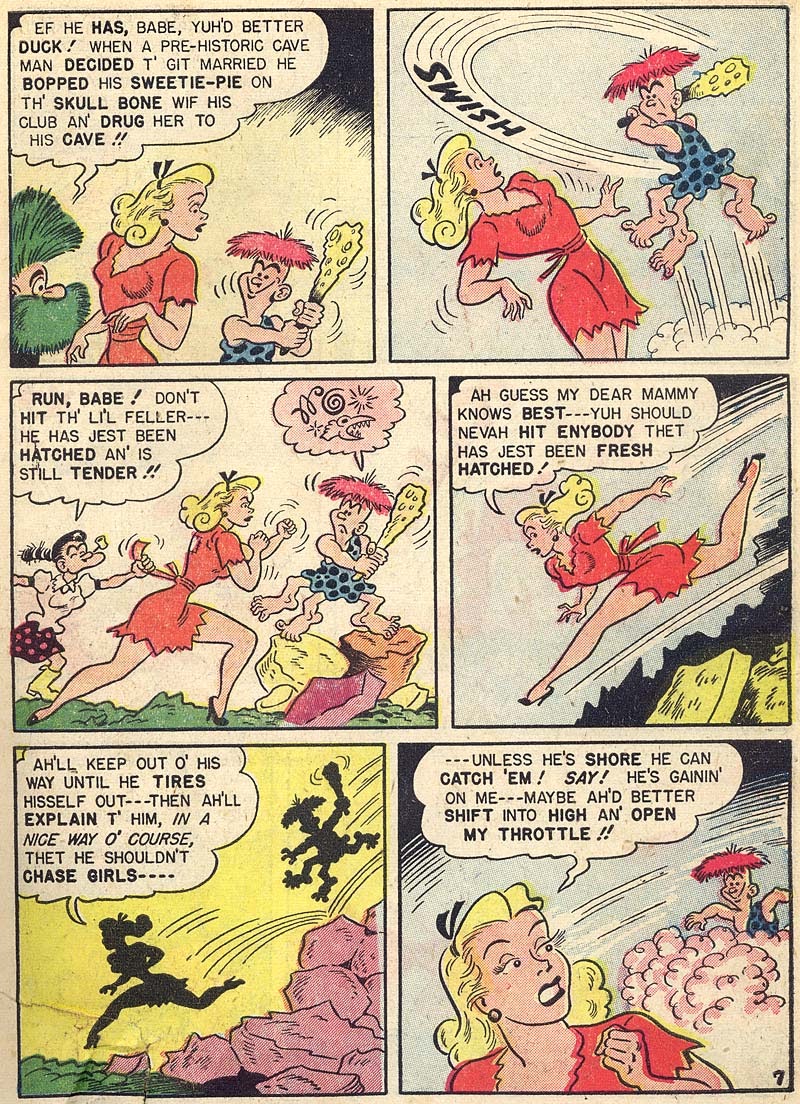 Read online Babe (1948) comic -  Issue #7 - 8