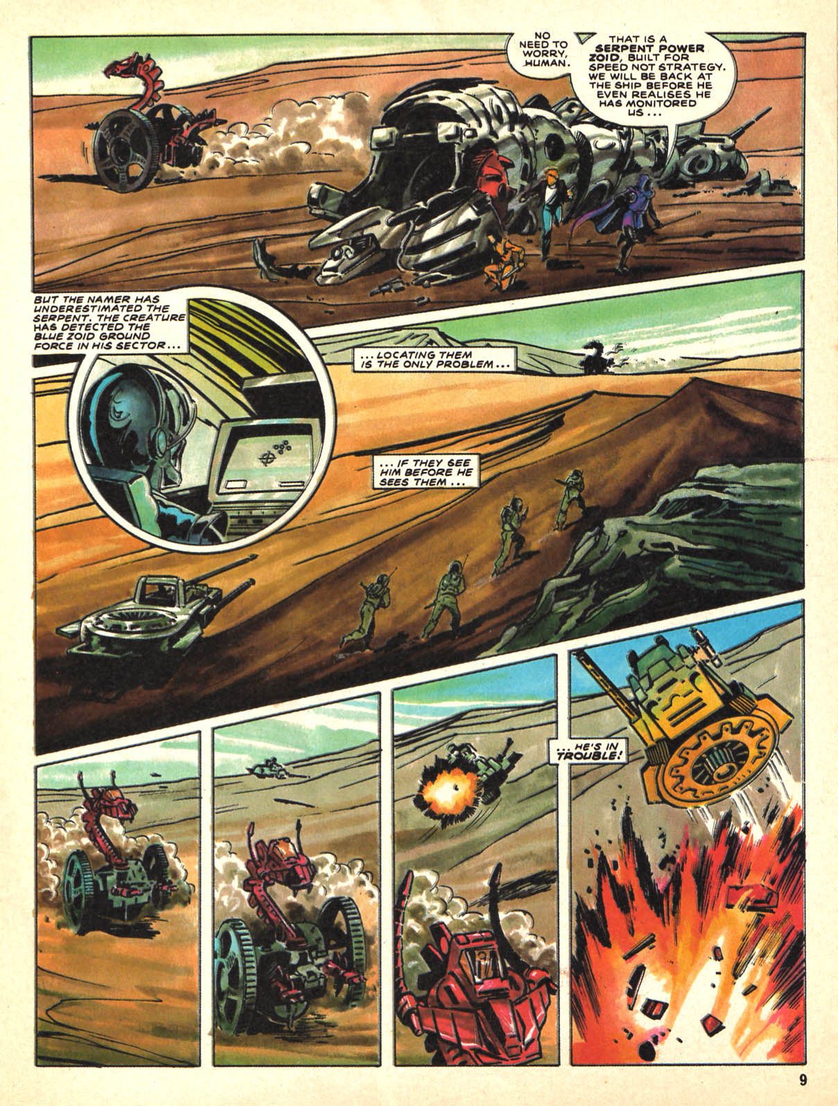 Read online Spider-Man and Zoids comic -  Issue #1 - 9