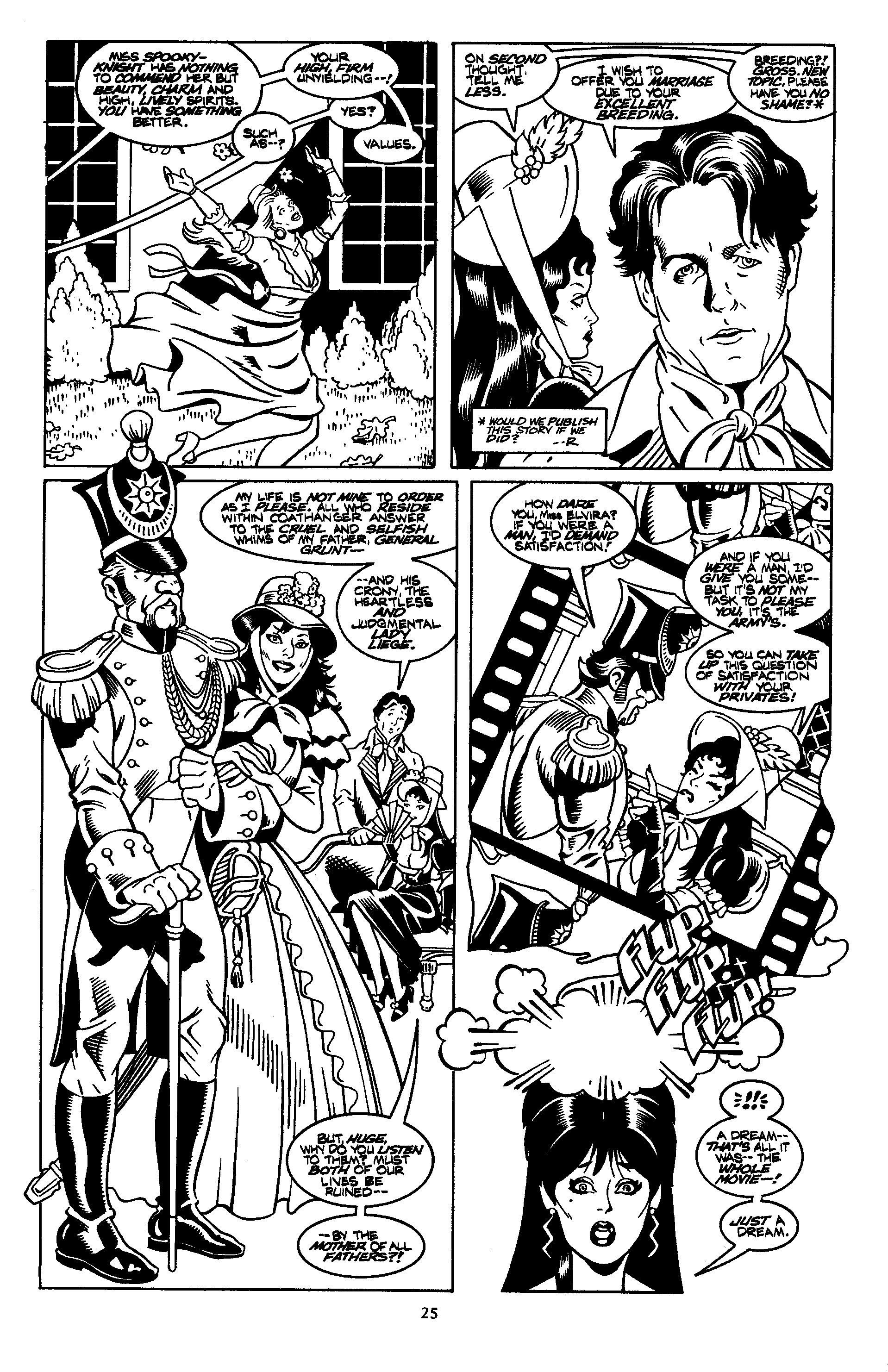 Read online Elvira, Mistress of the Dark comic -  Issue #111 - 27