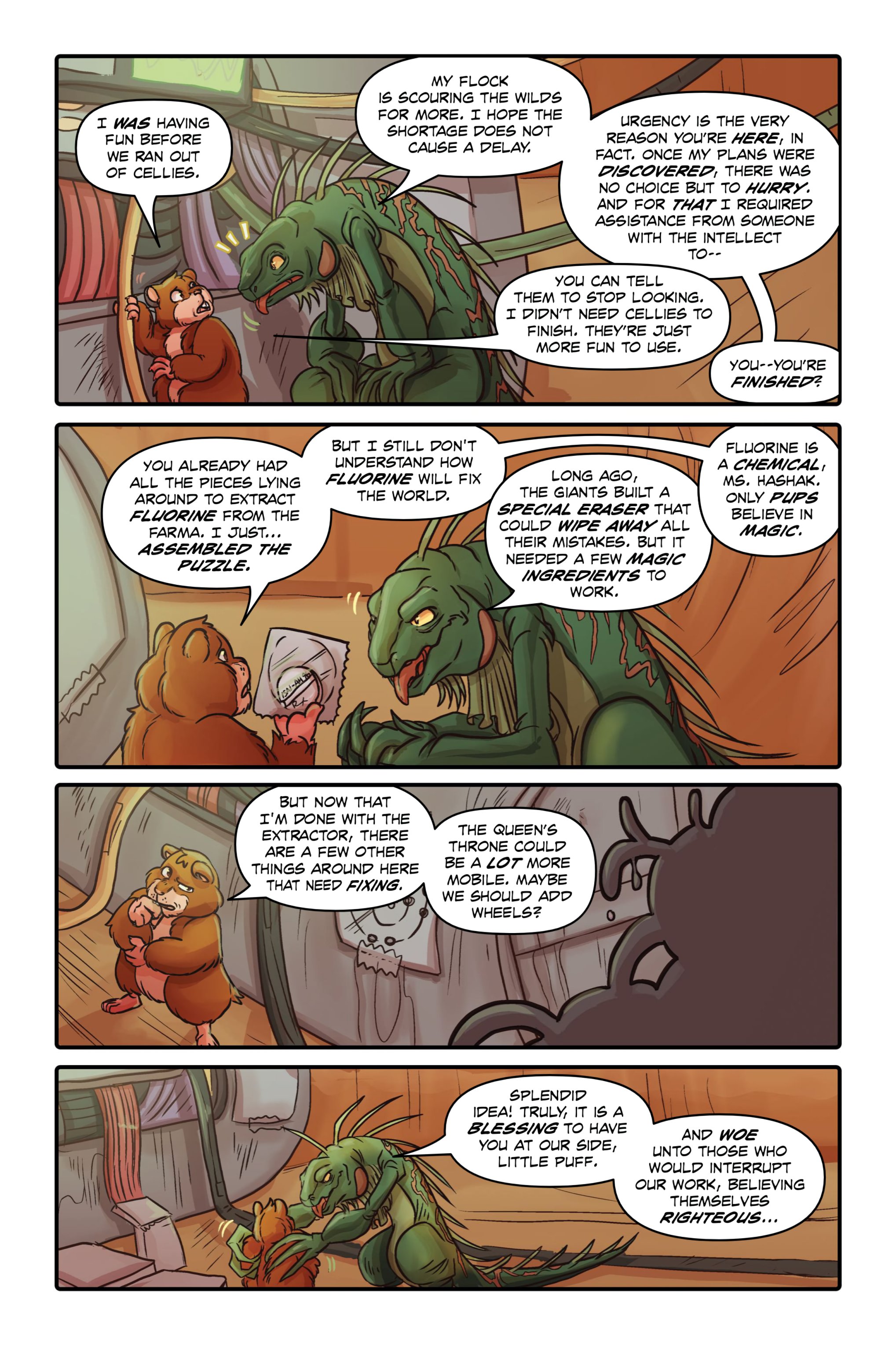 Read online The Underfoot comic -  Issue # TPB 2 (Part 2) - 21