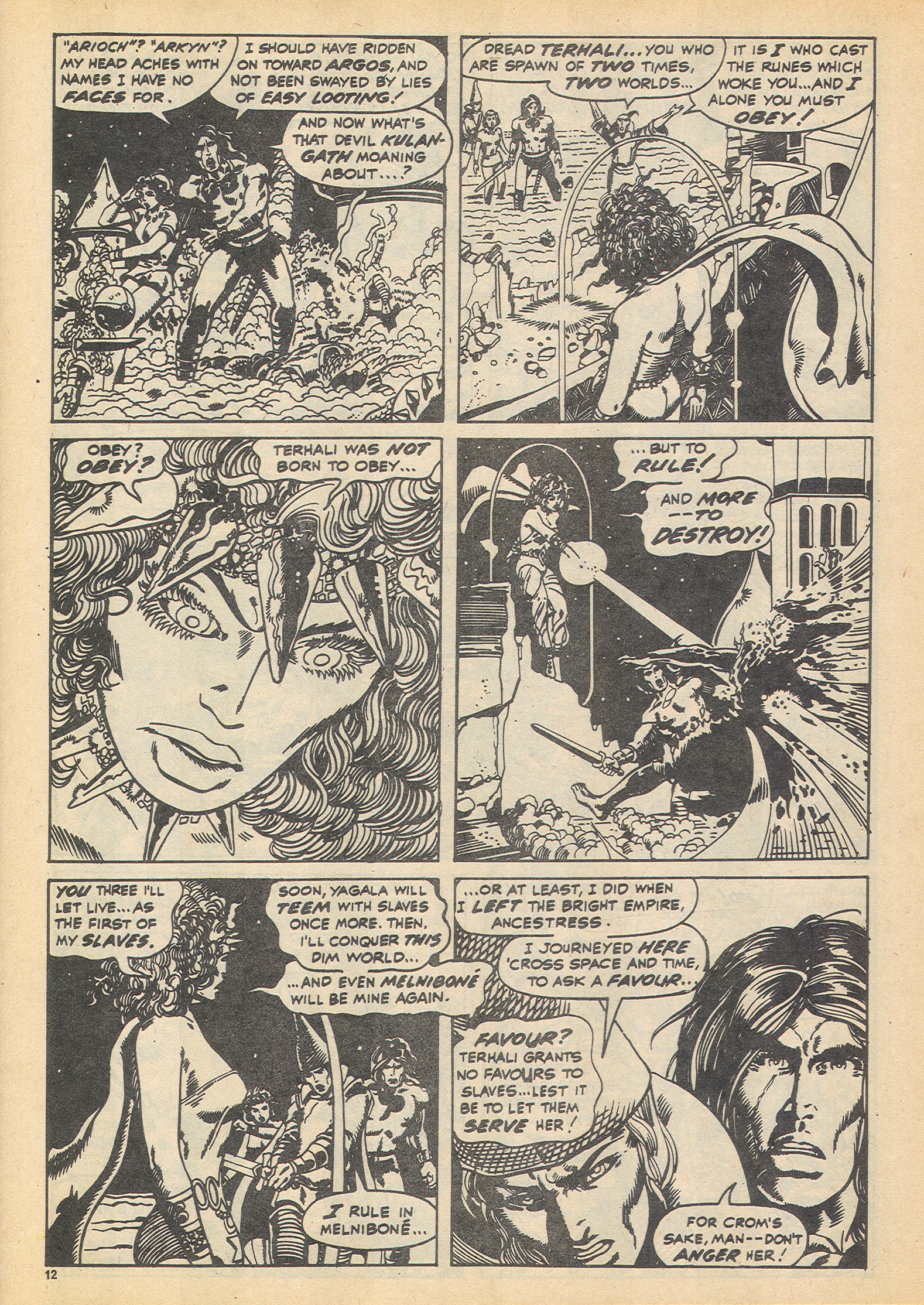 Read online The Savage Sword of Conan (1975) comic -  Issue #16 - 12