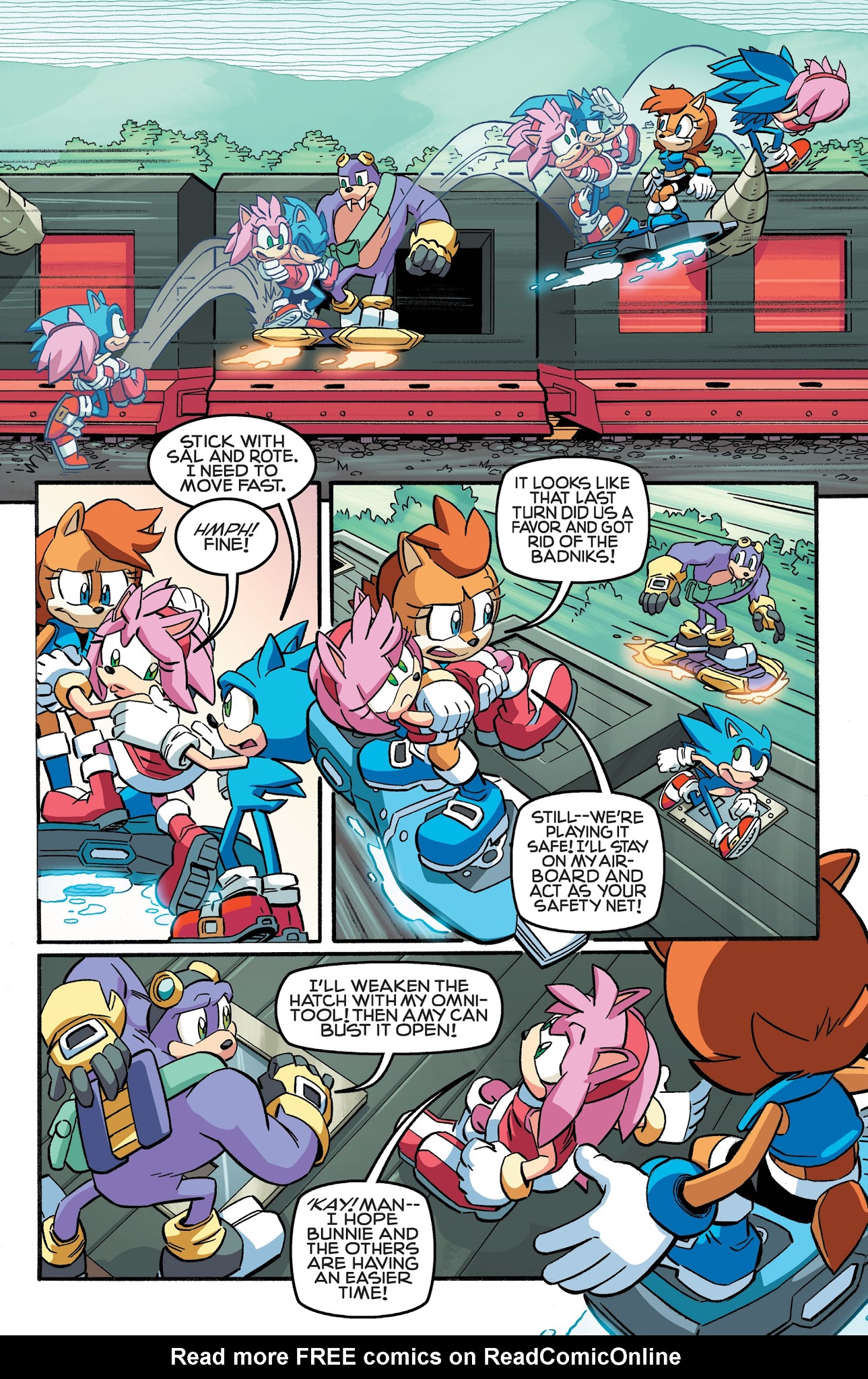Read online Sonic The Hedgehog comic -  Issue #258 - 17