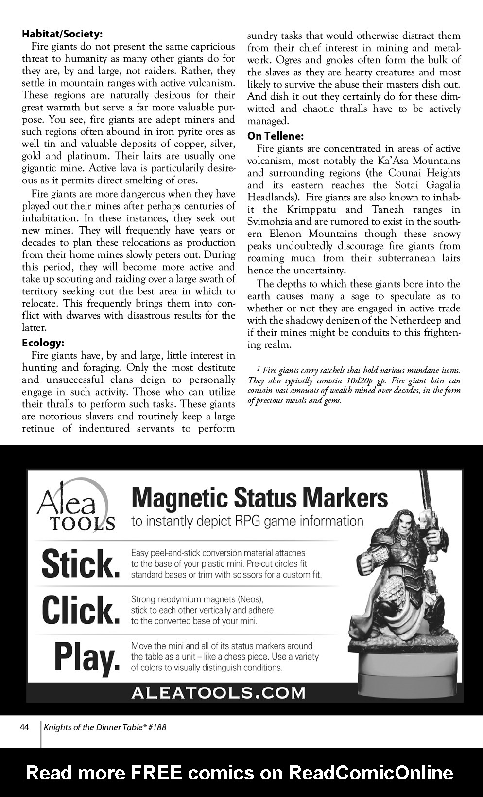 Read online Knights of the Dinner Table comic -  Issue #188 - 46