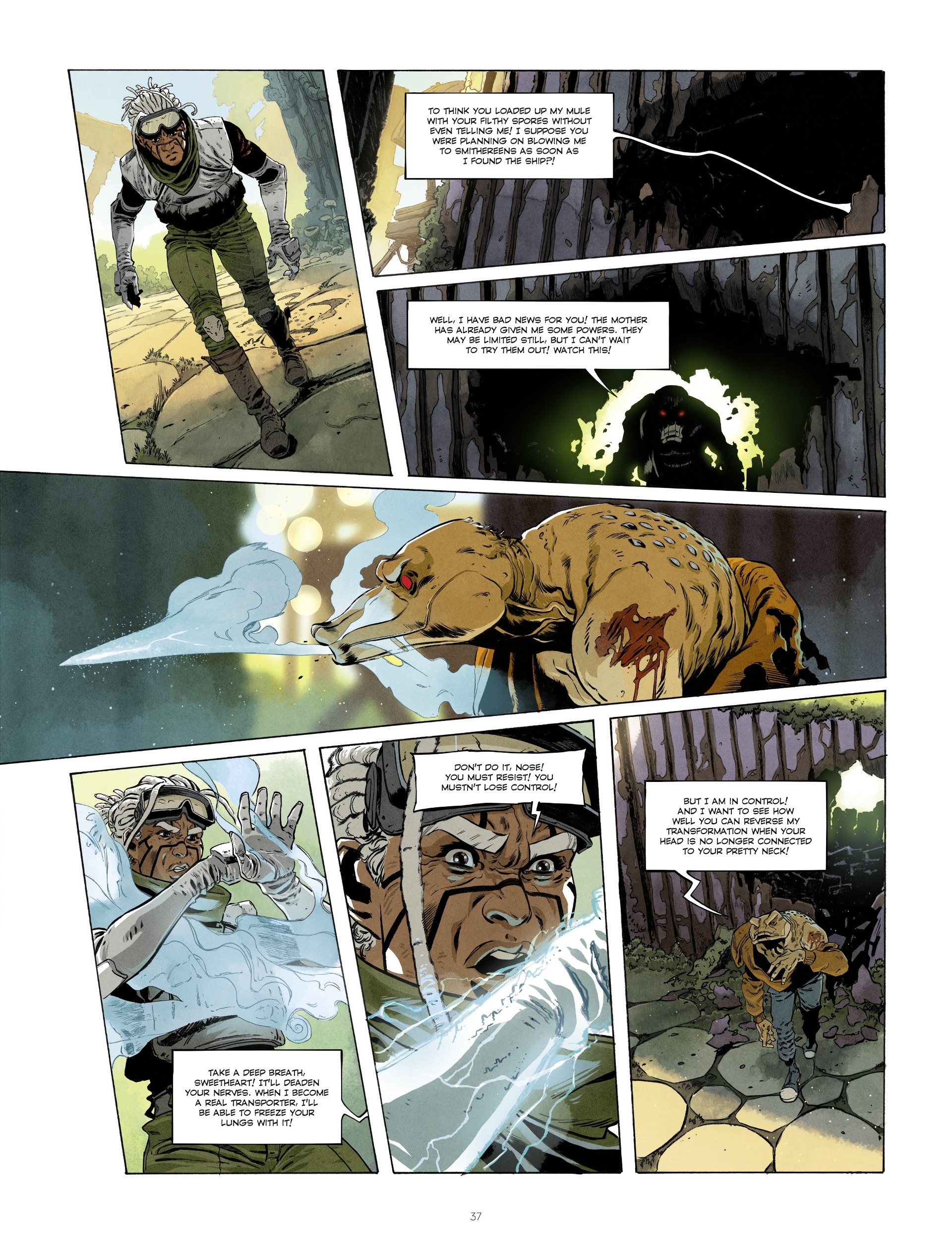 Read online The Transporter comic -  Issue #4 - 36