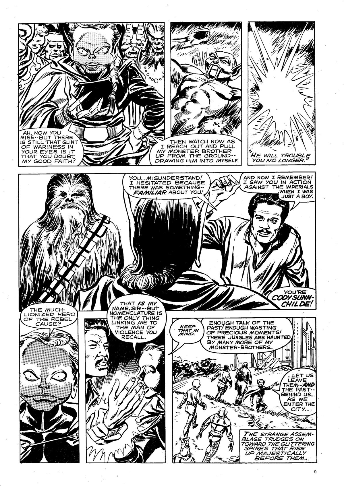 Read online Star Wars Weekly comic -  Issue #141 - 9