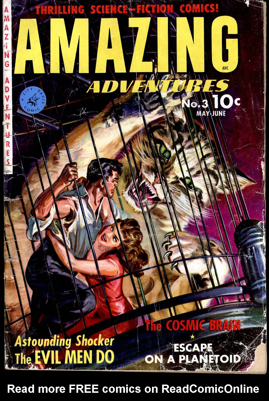 Read online Amazing Adventures (1950) comic -  Issue #3 - 1
