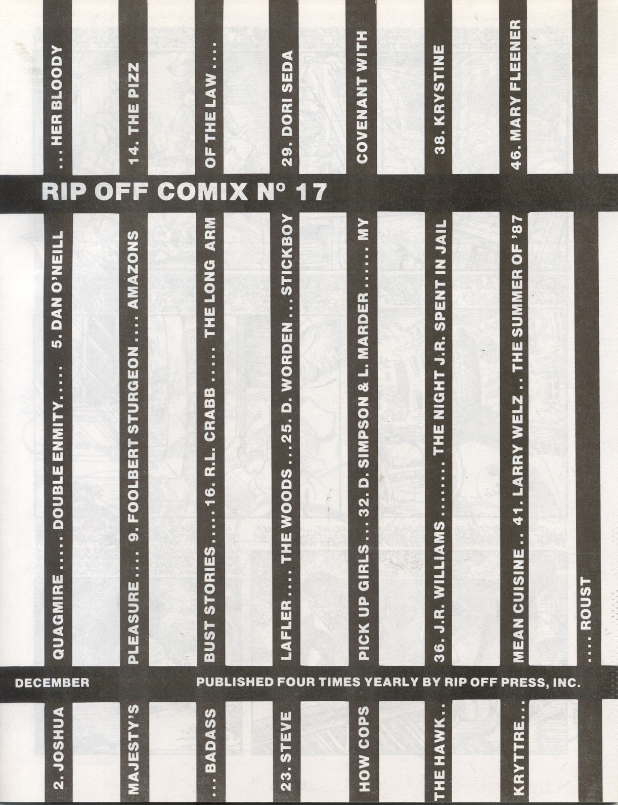 Read online Rip Off Comix comic -  Issue #17 - 3