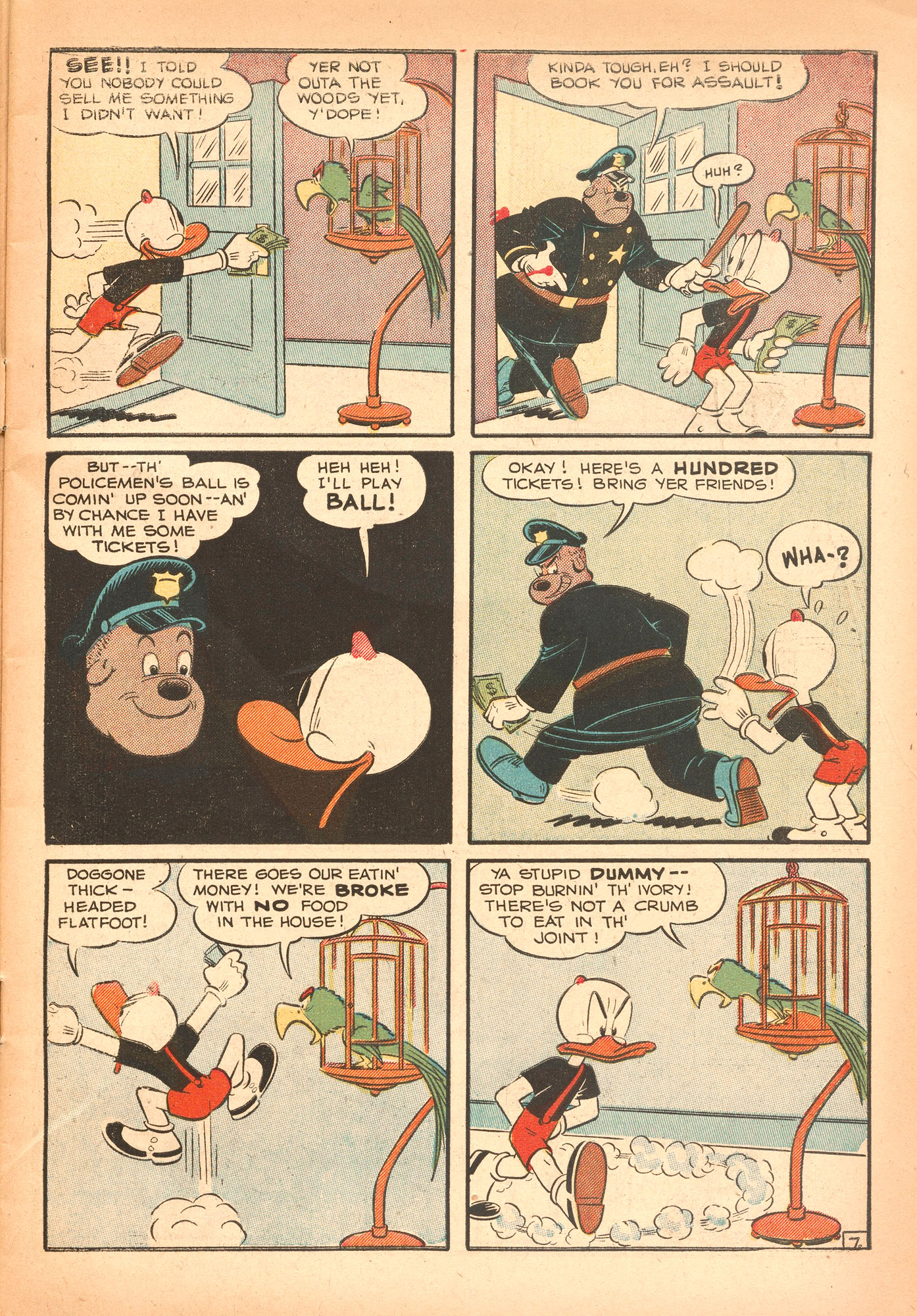 Read online Super Duck Comics comic -  Issue #29 - 9