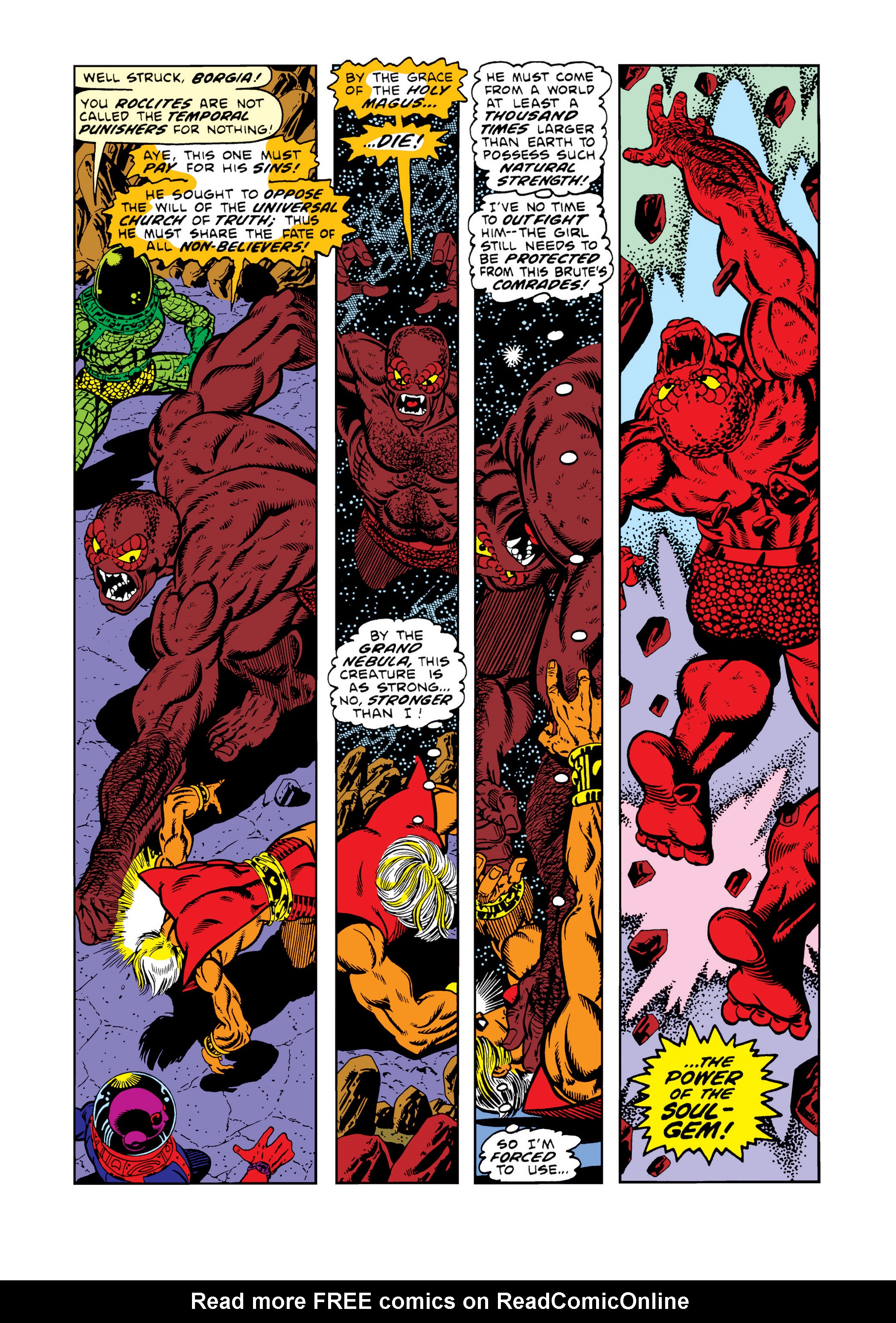 Read online Marvel Masterworks: Warlock comic -  Issue # TPB 2 (Part 1) - 16