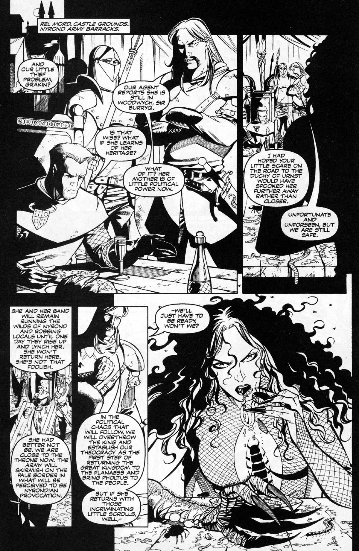 Read online Dungeons & Dragons: Black & White comic -  Issue #3 - 19
