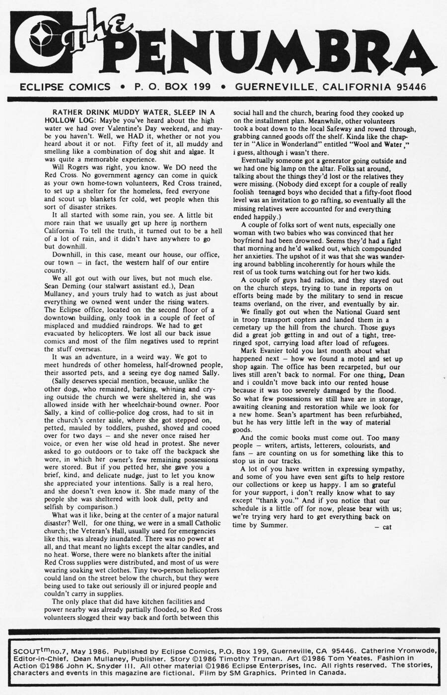 Read online Scout comic -  Issue #7 - 2