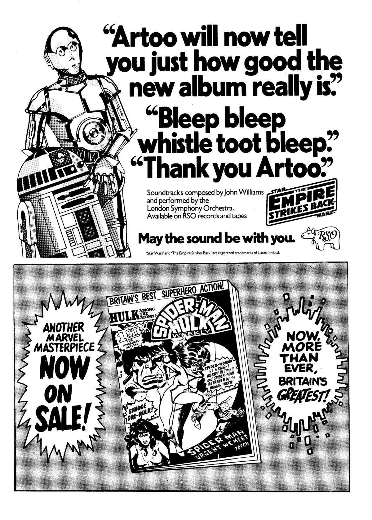 Read online Star Wars Weekly: The Empire Strikes Back comic -  Issue #122 - 12