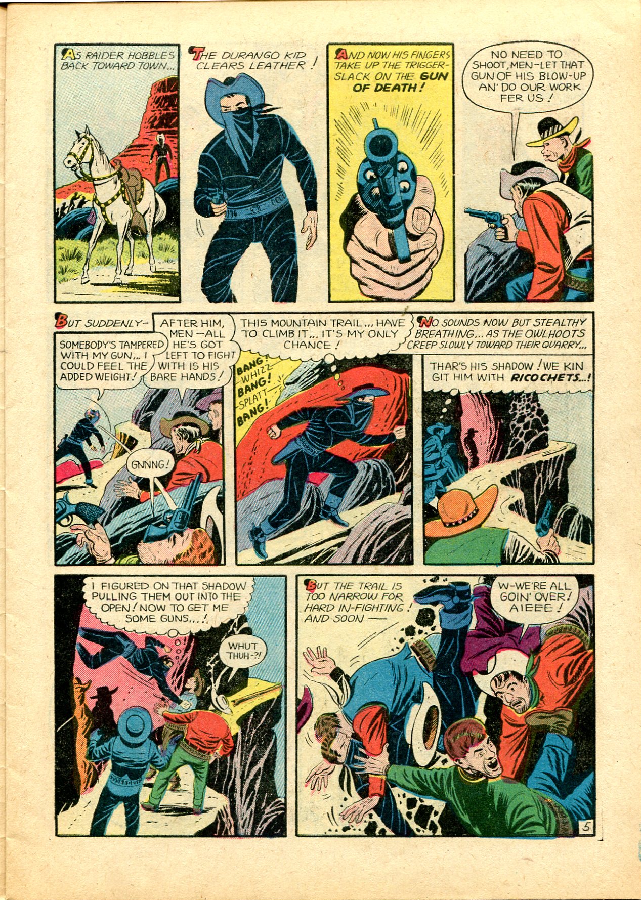 Read online Charles Starrett as The Durango Kid comic -  Issue #34 - 7