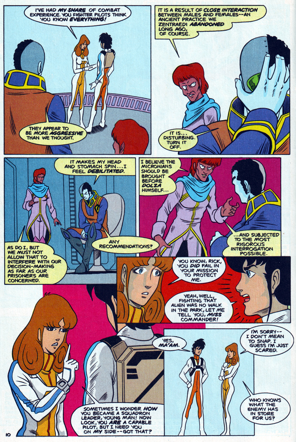 Read online Robotech The Macross Saga comic -  Issue #11 - 12