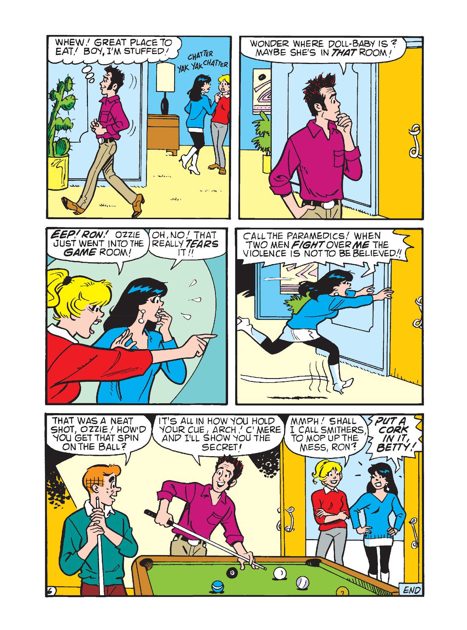 Read online Betty and Veronica Double Digest comic -  Issue #221 - 124