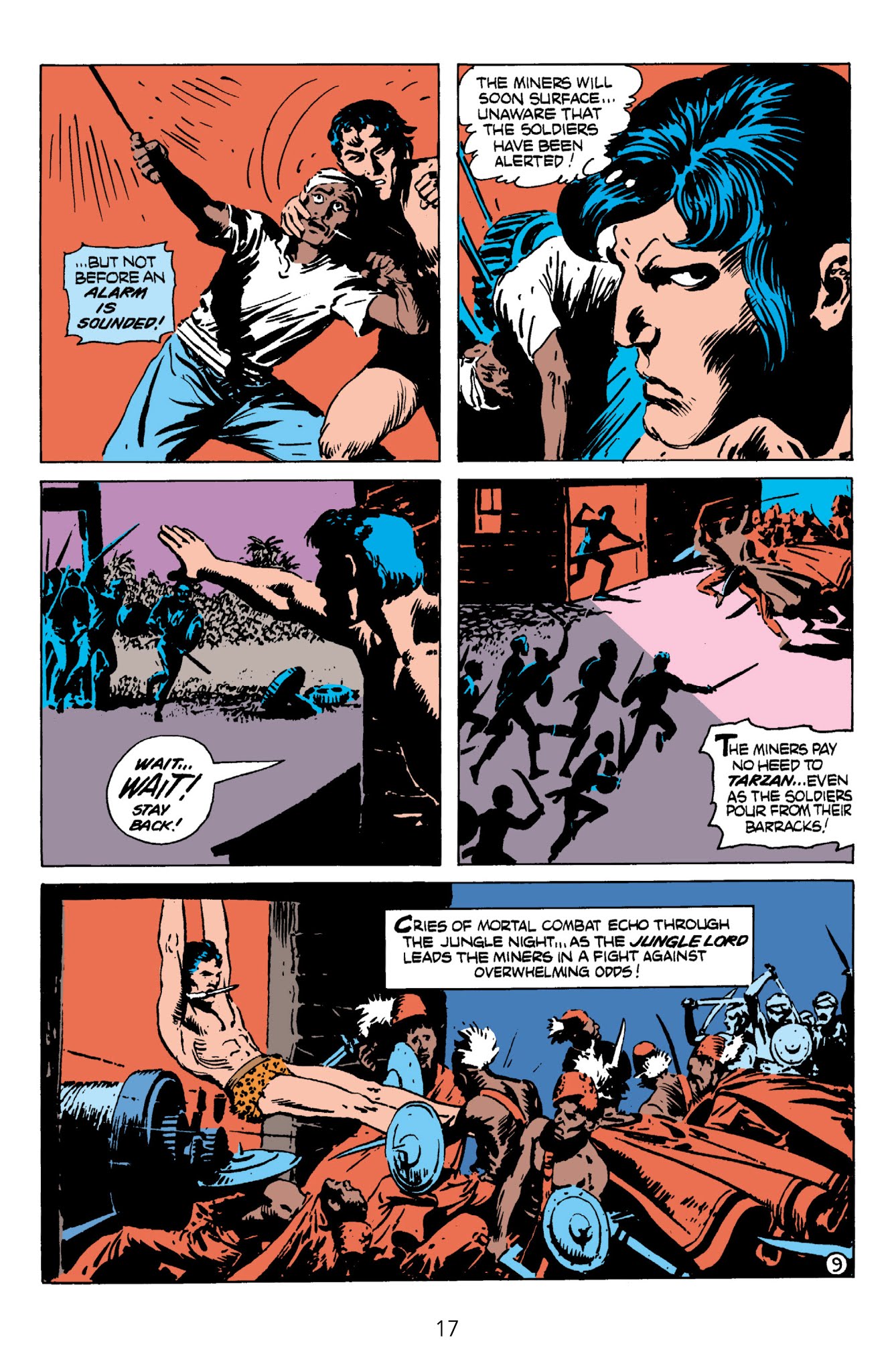 Read online Edgar Rice Burroughs' Tarzan The Joe Kubert Years comic -  Issue # TPB 2 (Part 1) - 19