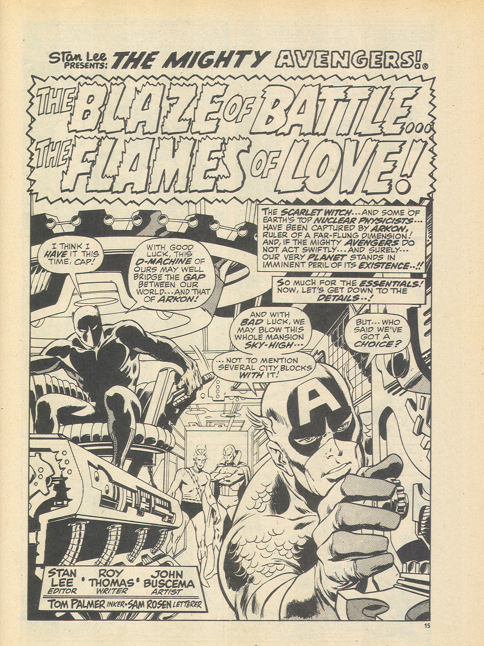 Read online The Avengers (1973) comic -  Issue #116 - 15