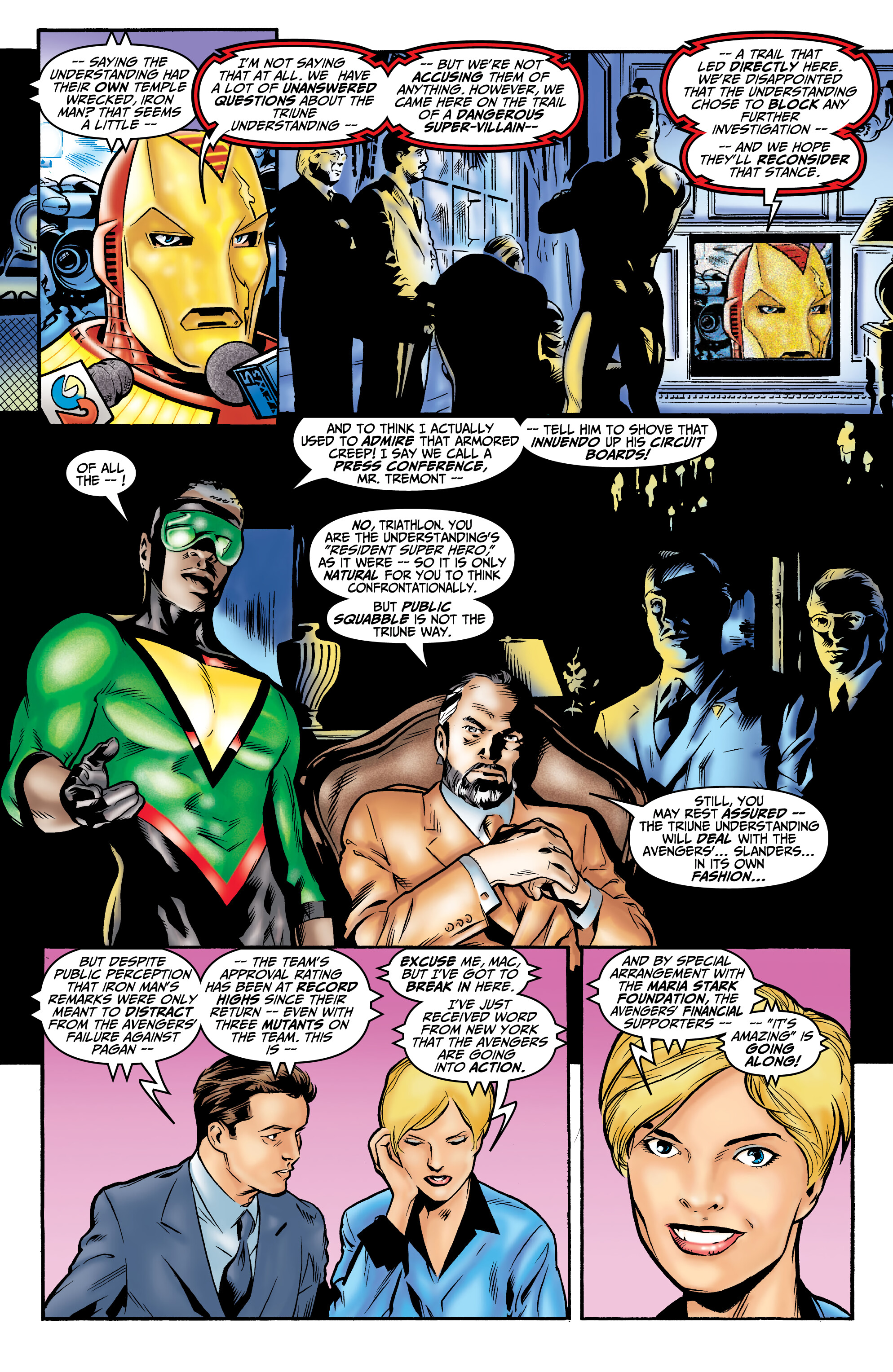 Read online Avengers By Kurt Busiek & George Perez Omnibus comic -  Issue # TPB (Part 9) - 95