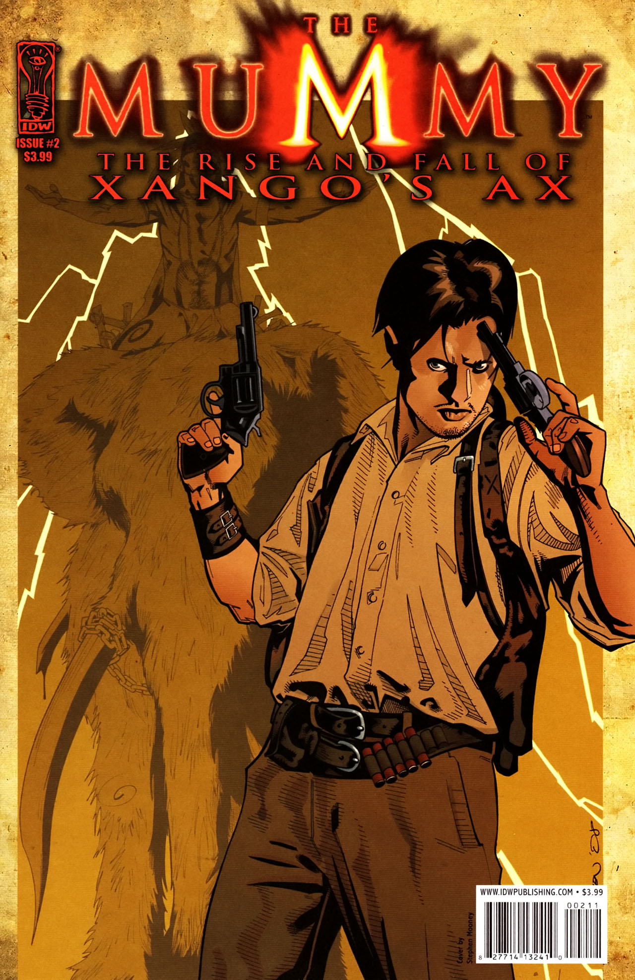 Read online The Mummy: The Rise and Fall of Xango's Ax comic -  Issue #2 - 1