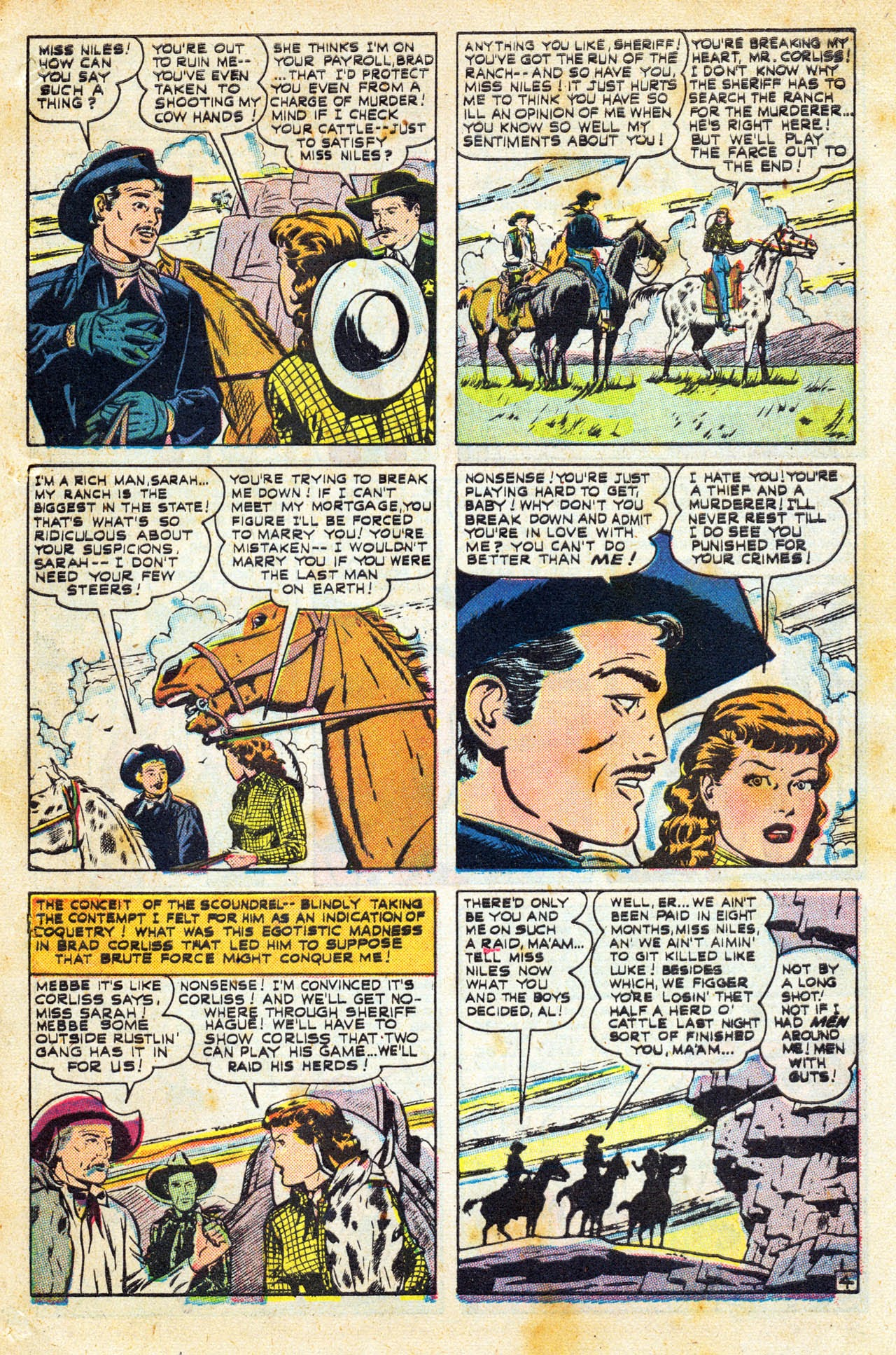 Read online Cowboy Romances comic -  Issue #3 - 43
