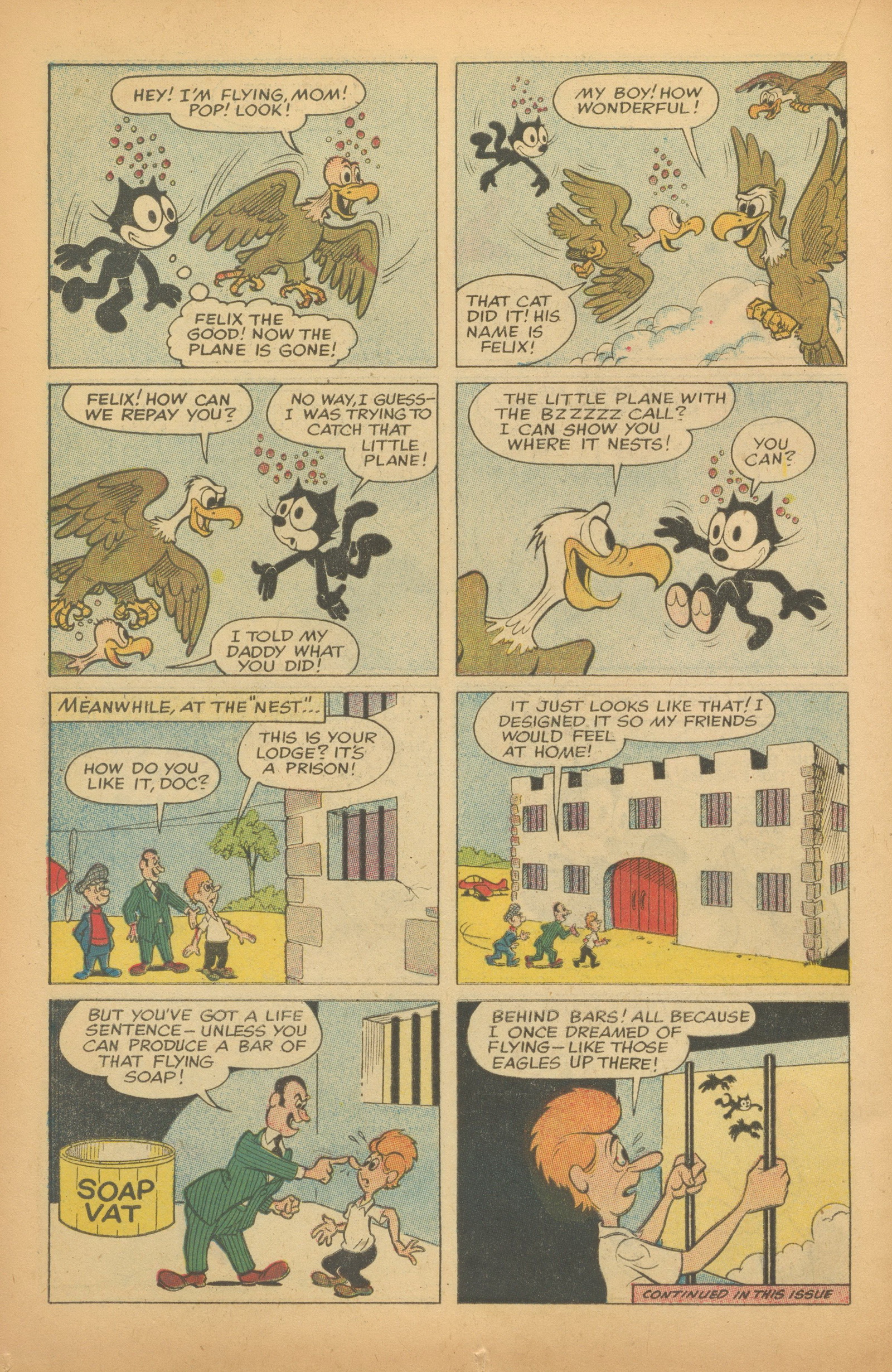 Read online Felix the Cat (1955) comic -  Issue #90 - 16