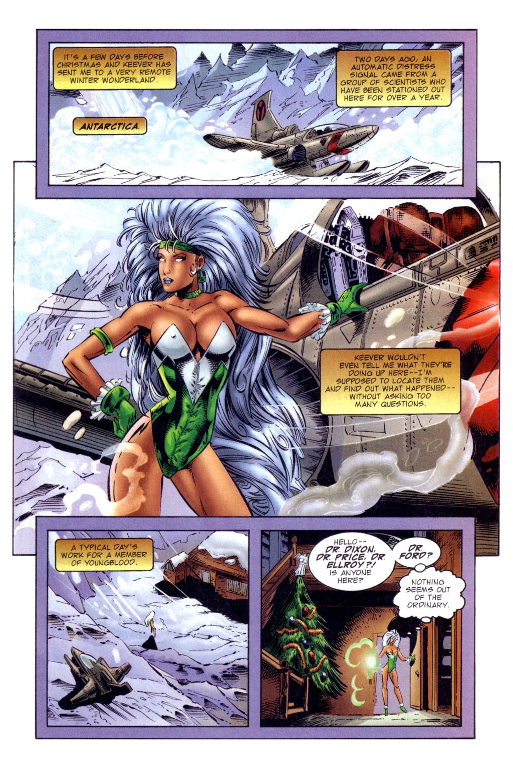 Read online Glory & Friends Christmas Special comic -  Issue # Full - 20