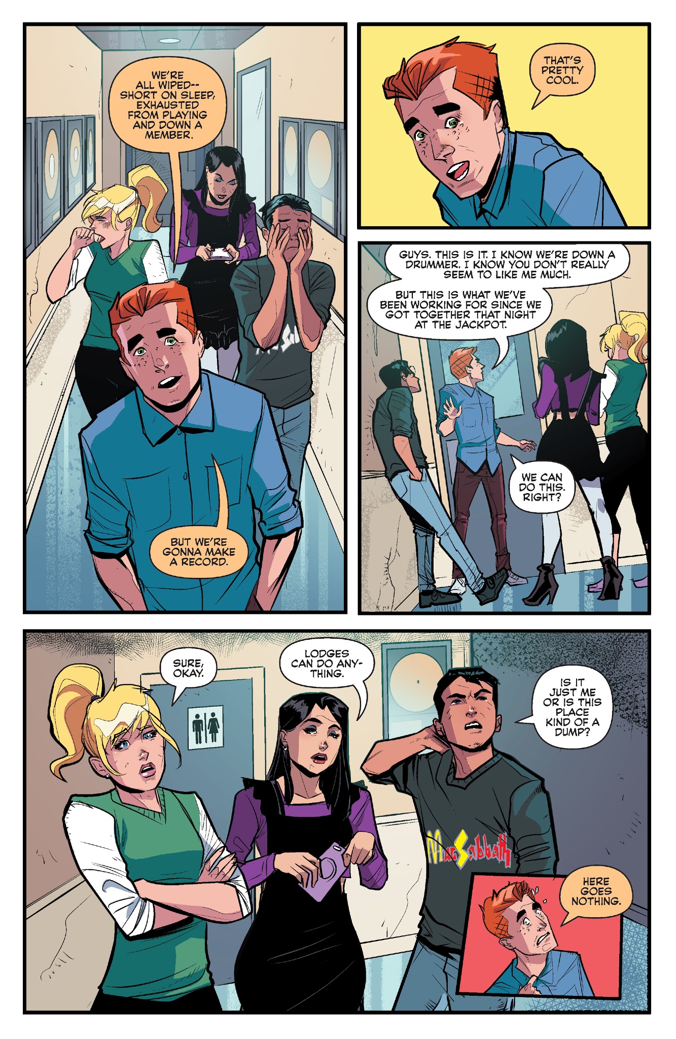 Read online The Archies comic -  Issue #6 - 8